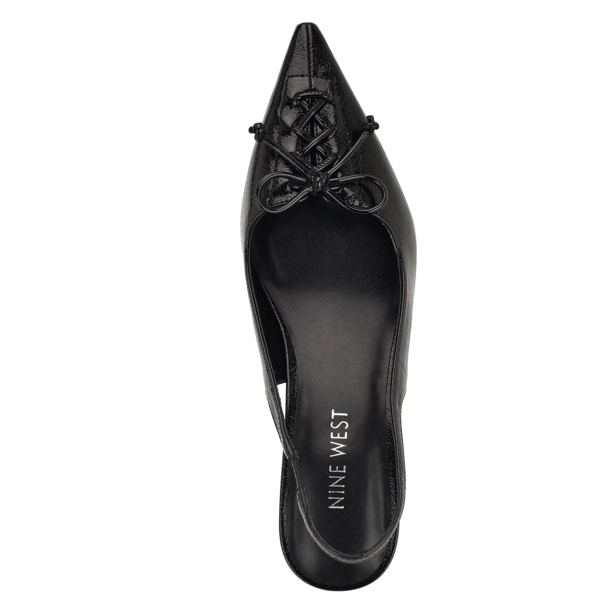 Nine West AKALA3 BLACK/NEW SOFT CRINKLE PATENT - Image 4