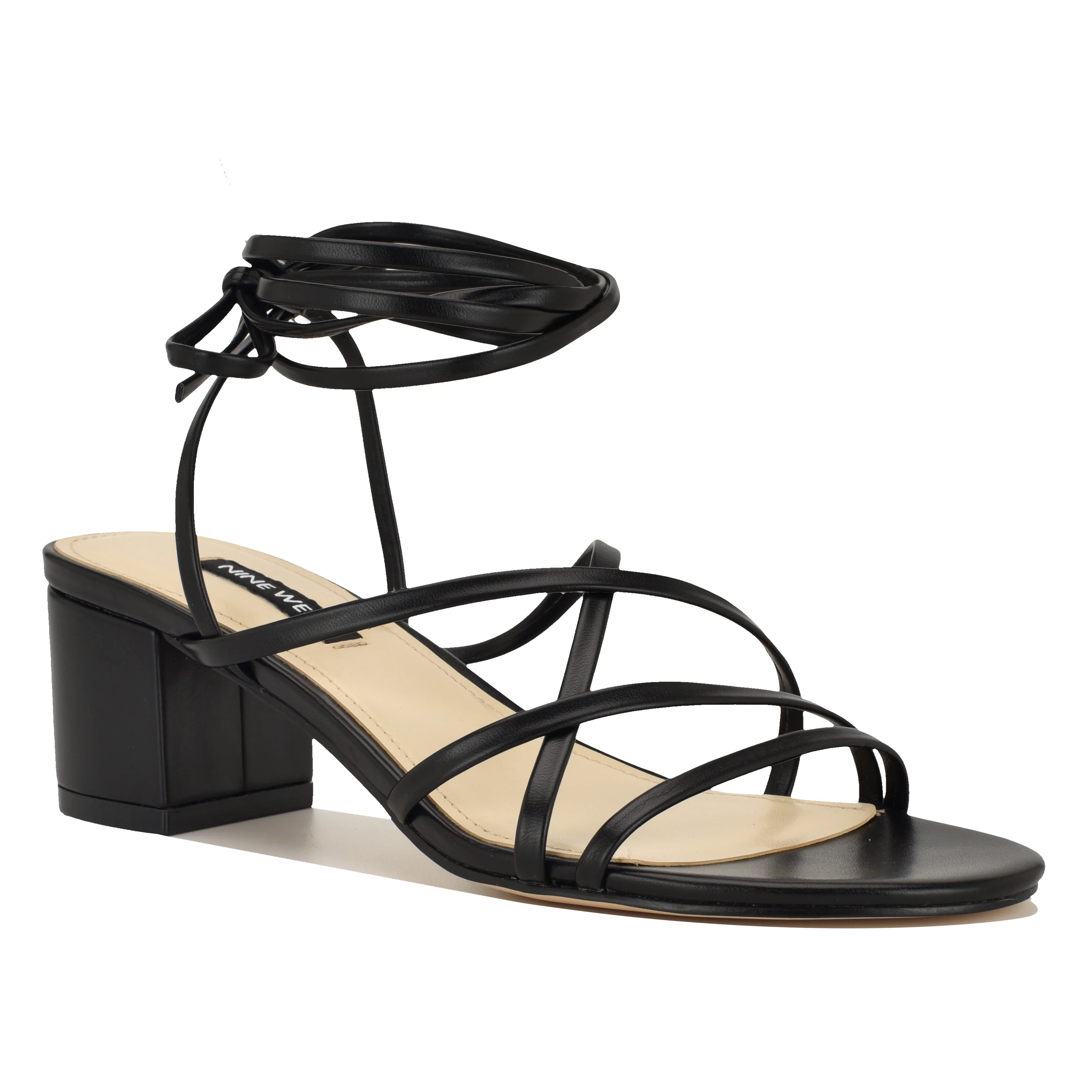 NINE WEST ALOUD3 BLACK/JC SOFT SUPER NAPPA PU - Image 2