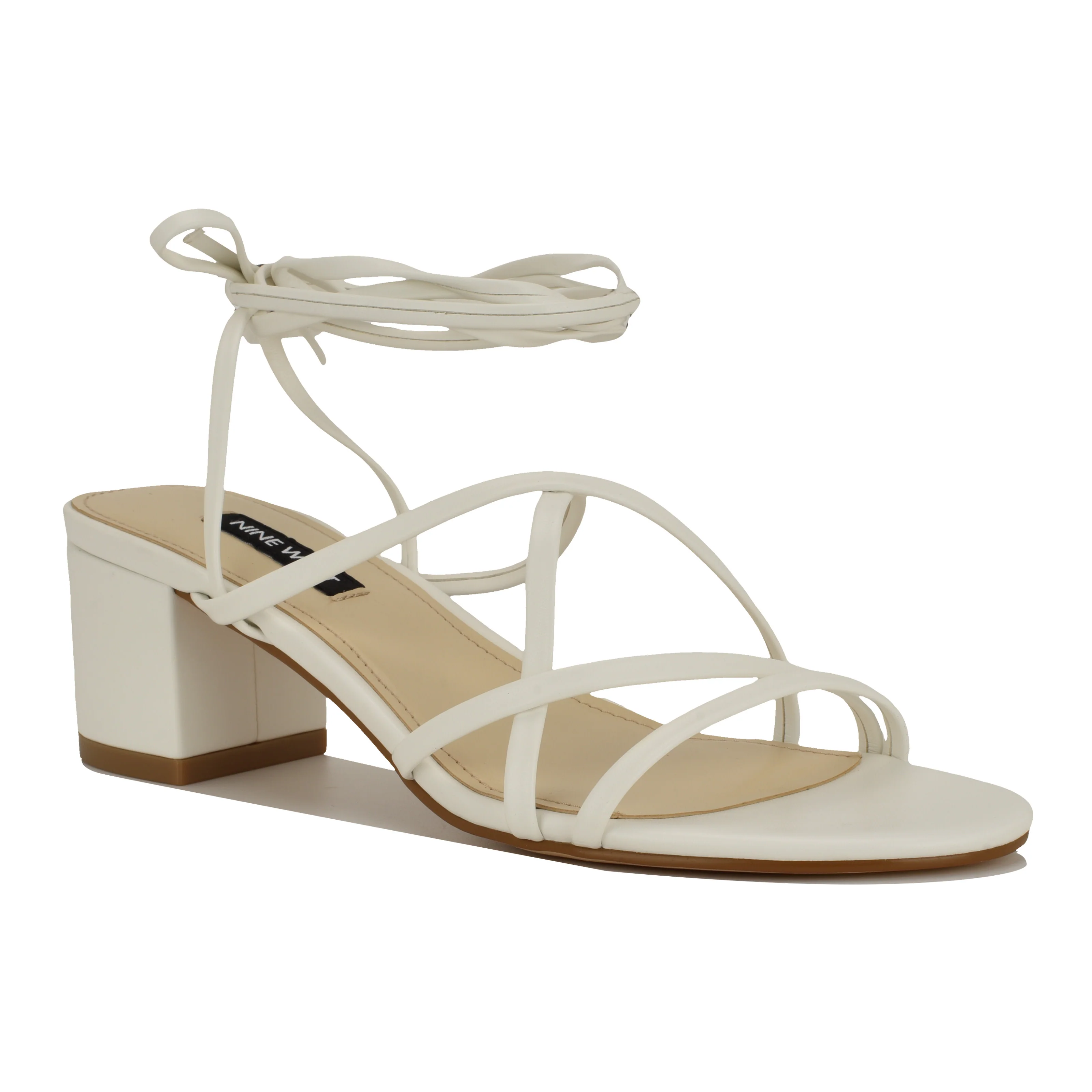 NINE WEST ALOUD3 WHITE/JC SOFT SUPER NAPPA PU - Image 2