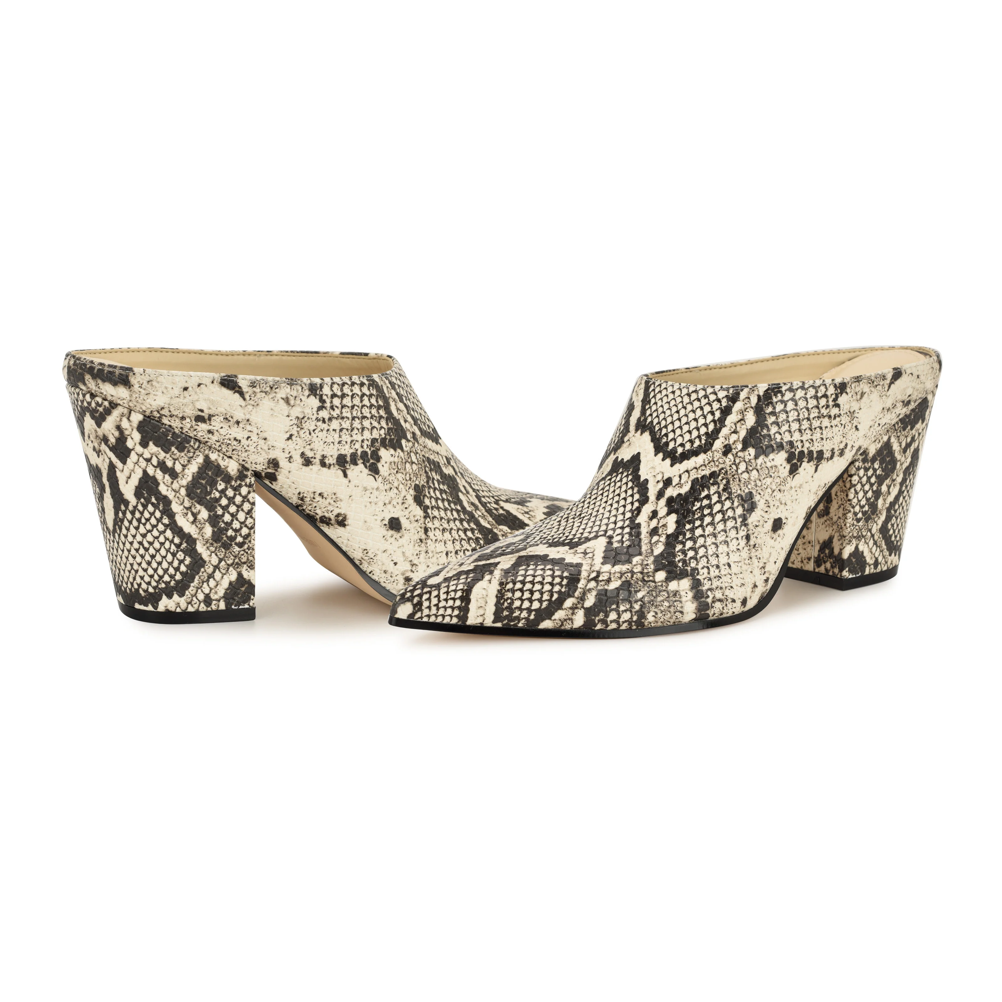 NINE WEST AMINI3 NATURAL MULTI/SNK PU JC250111 - Image 7