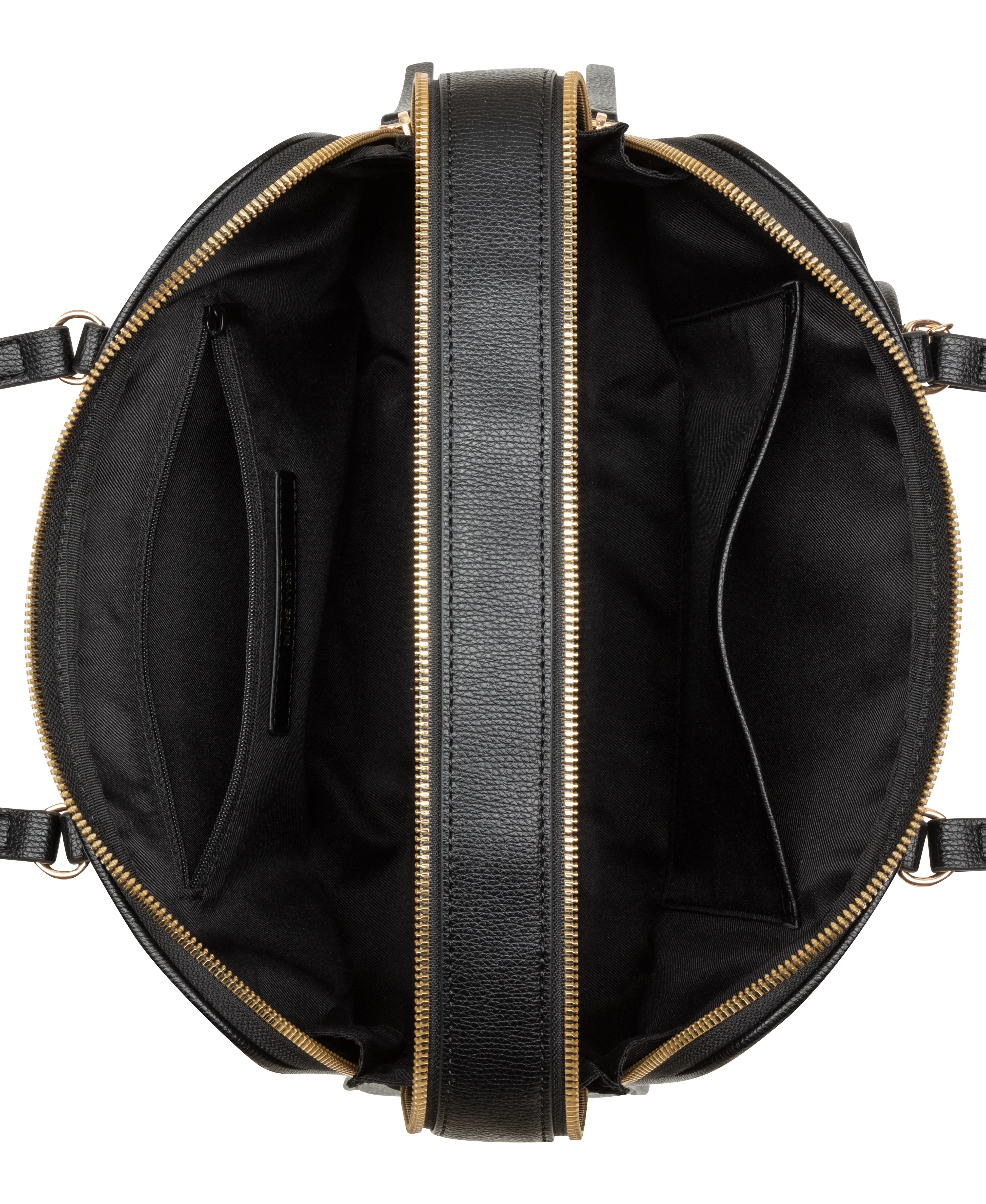NINE WEST HANDBAGS ALDA SHOULDER SATCHEL BLACK - Image 4