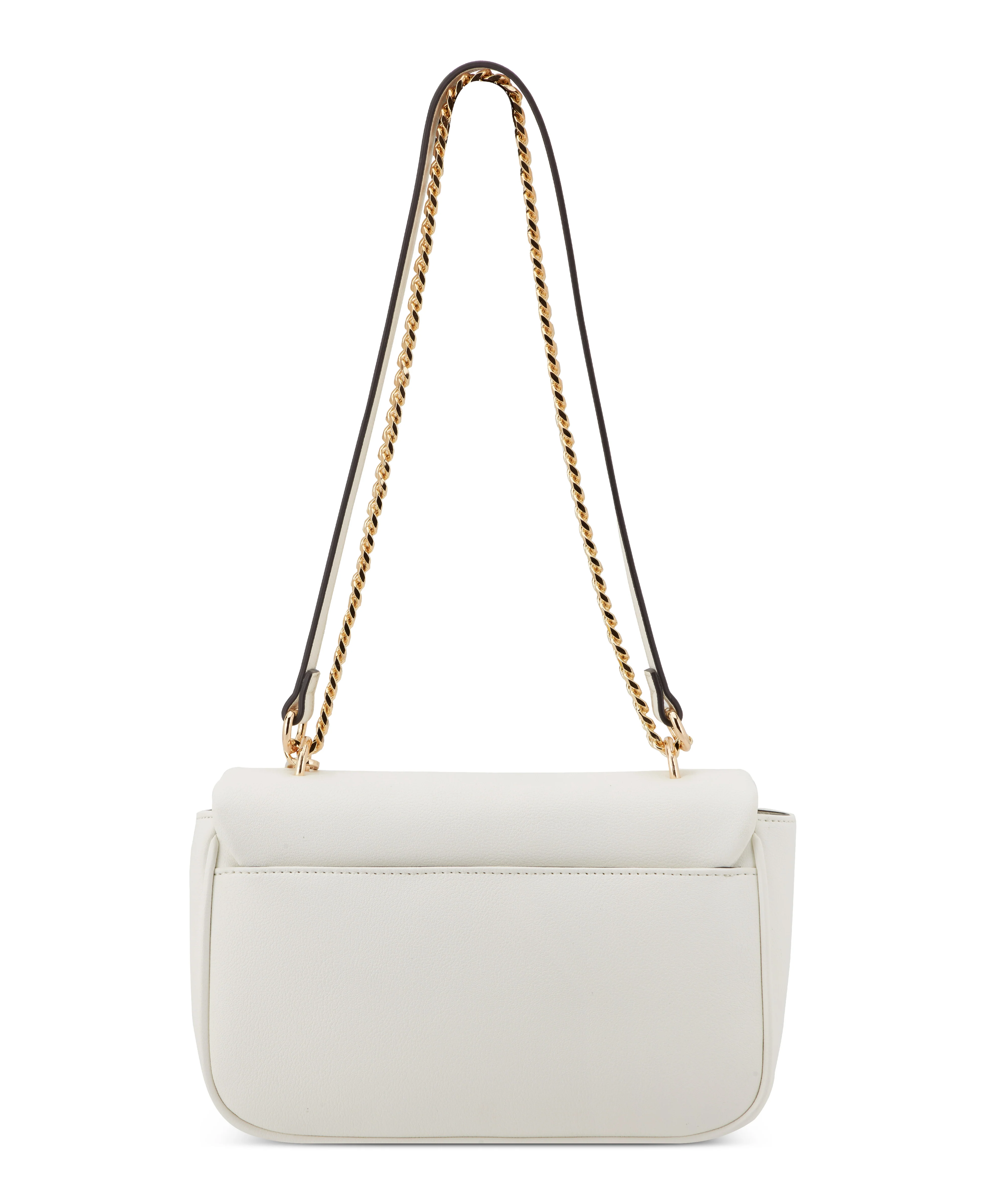 NINE WEST HANDBAGS AZELIE CONVERTIBLE FLAP OPTIC WHITE - Image 3