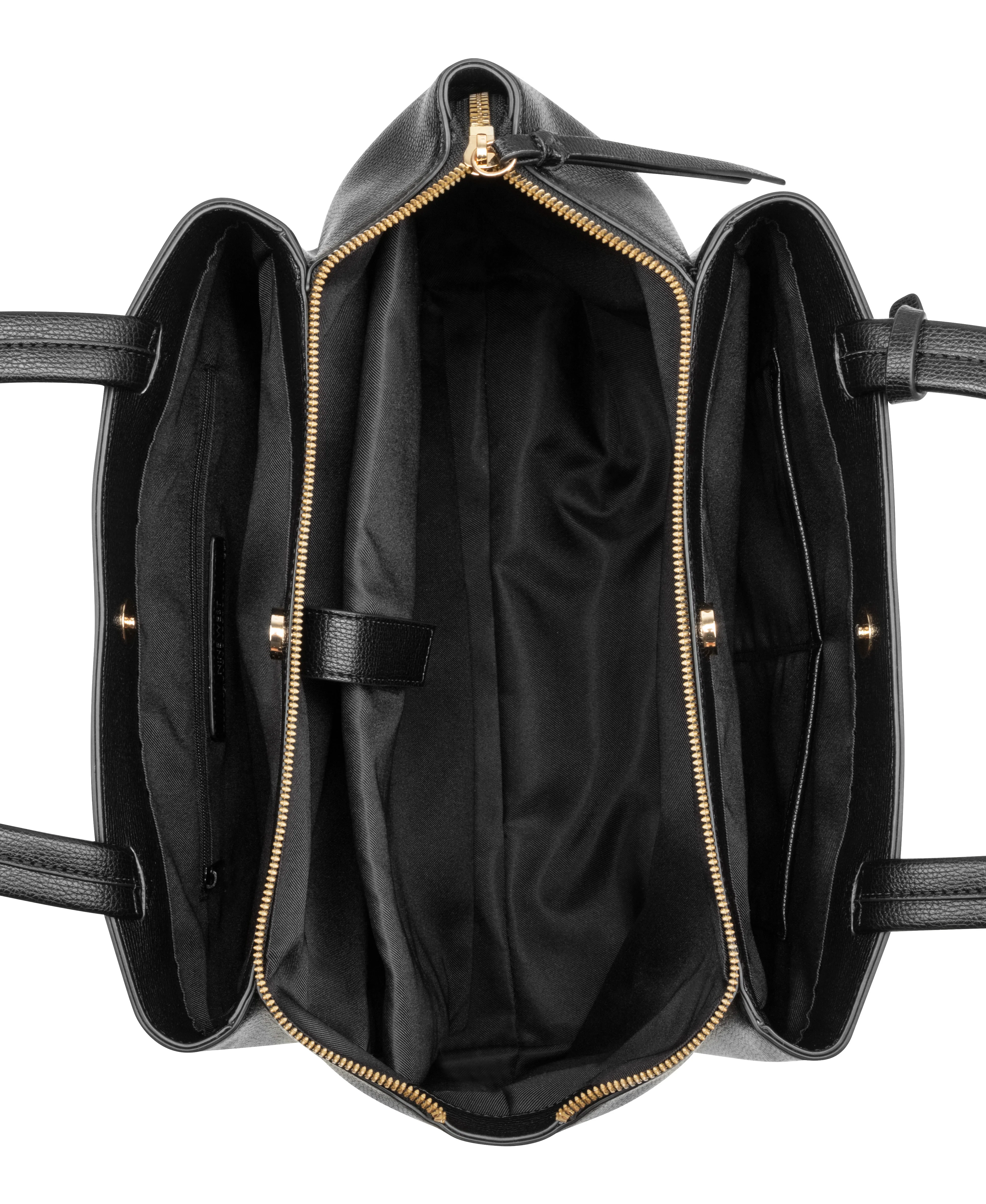 NINE WEST HANDBAGS LUELA TECH TOTE BLACK - Image 4