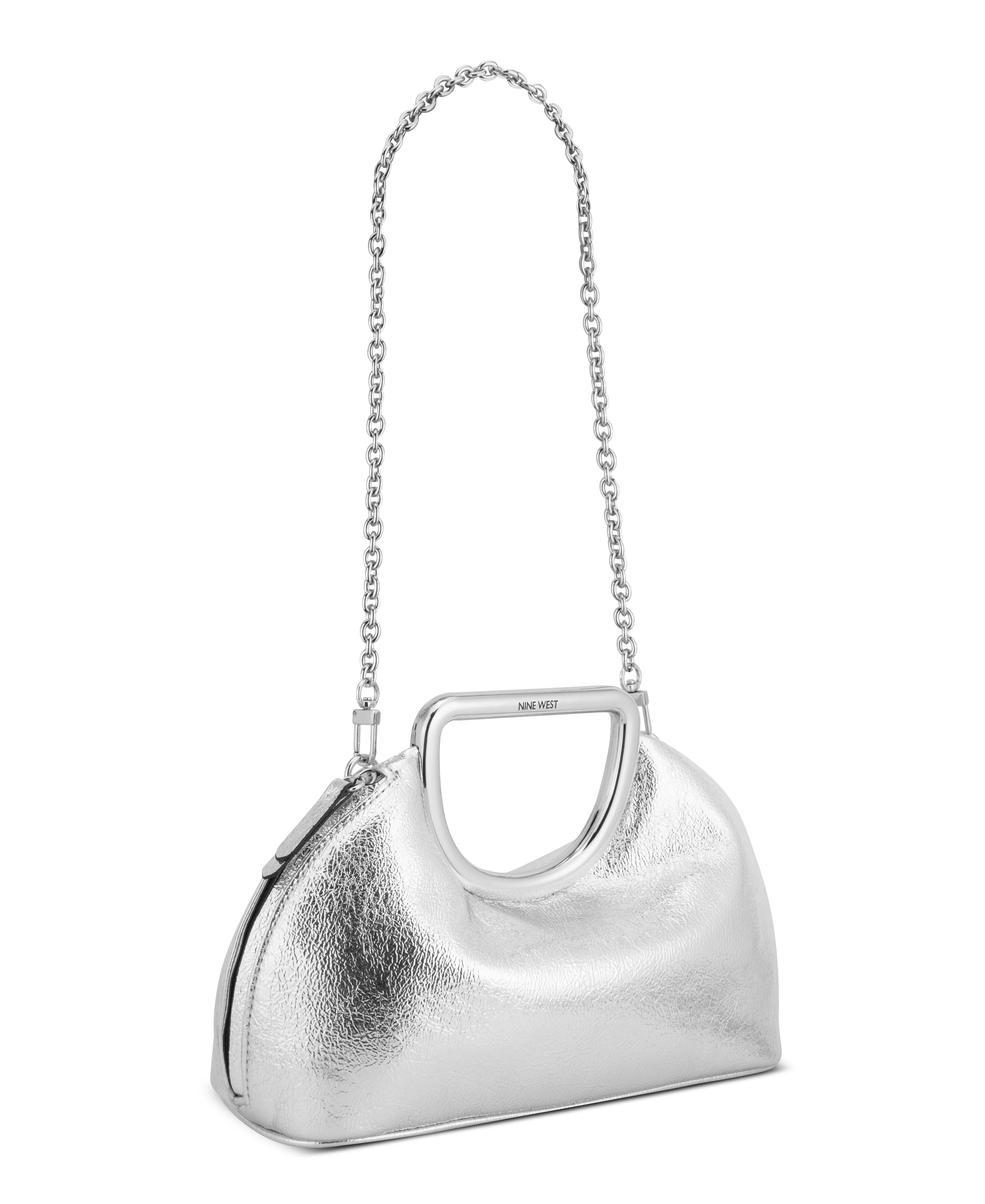 NINE WEST HANDBAGS PALMIN BRACELET BAG SILVER - Image 2