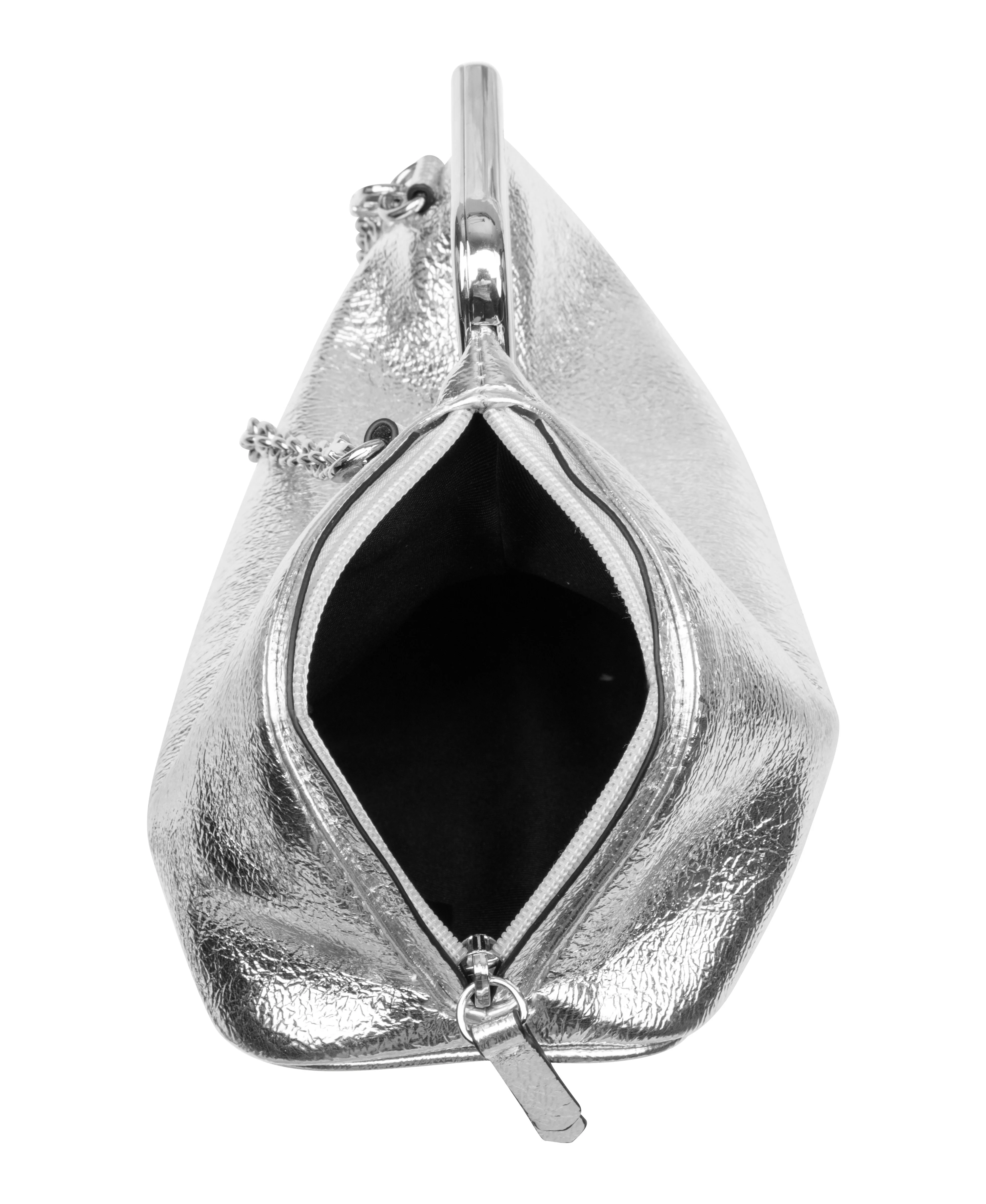 NINE WEST HANDBAGS PALMIN BRACELET BAG SILVER - Image 4