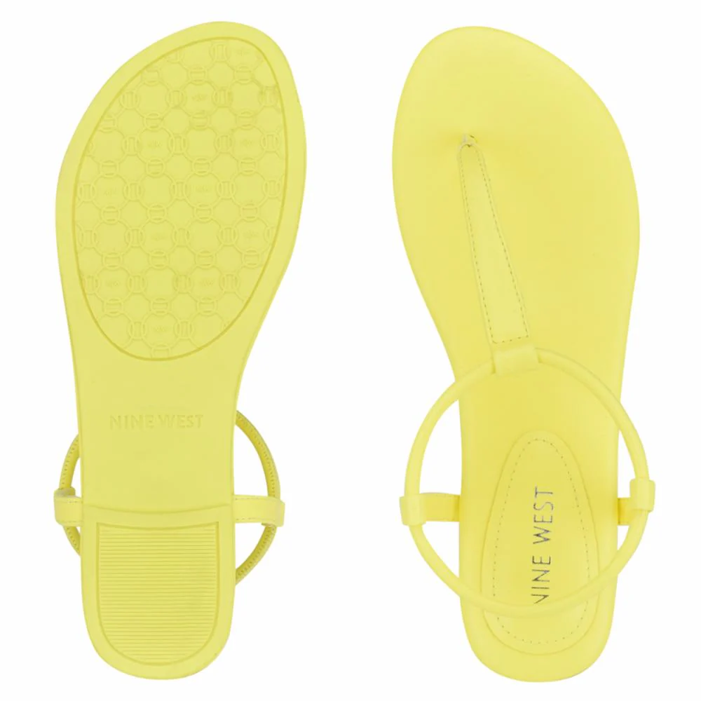 Nine West BASSIE3 NEON YELLOW/NEON SUPER NAPPA P - Image 5