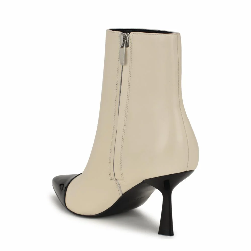 Nine West BIRGY CHIC CREAM/BLK/CATIONIC SHP BT - Image 3