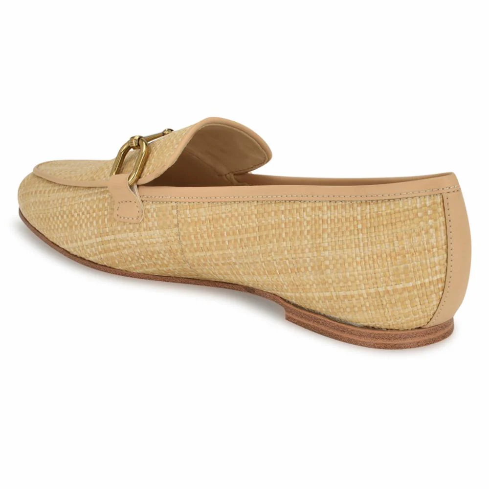 Nine West BRAYCI2 LT NATURAL/LT NATURAL/WOVEN RA - Image 3