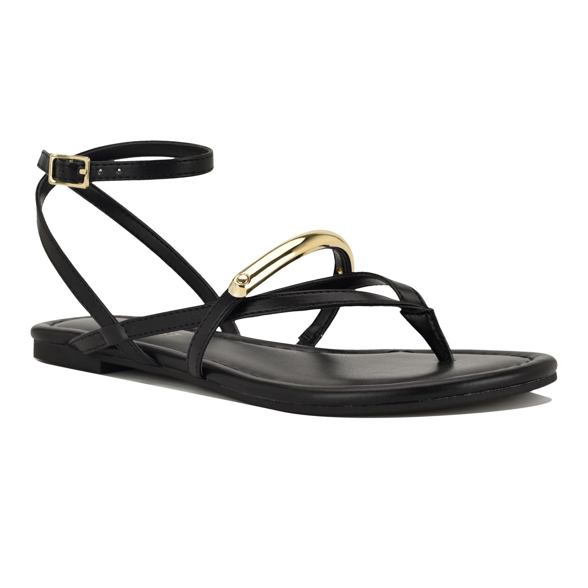 NINE WEST BRETTA3 BLACK/SUPER NAPPA PU - Image 2