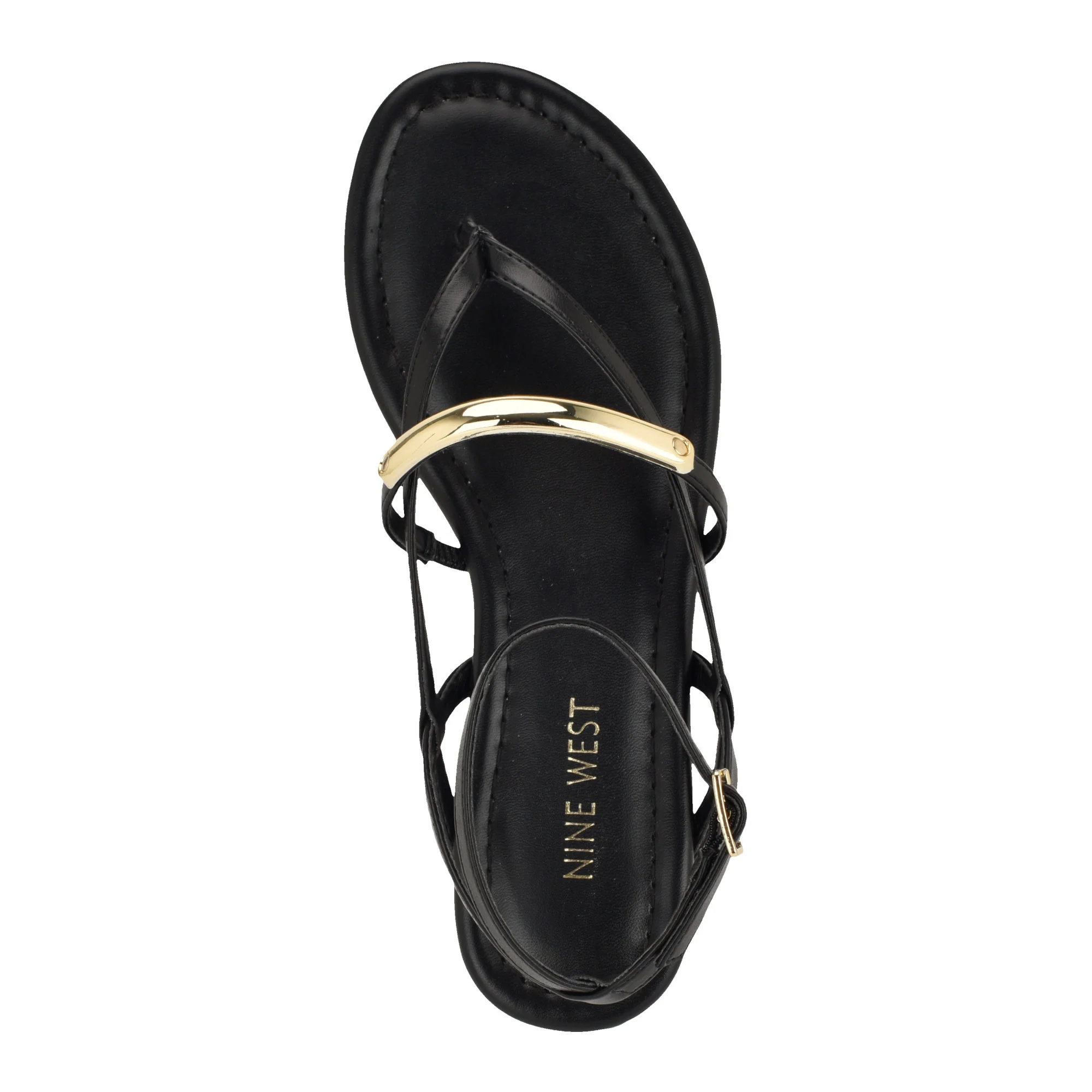NINE WEST BRETTA3 BLACK/SUPER NAPPA PU - Image 4