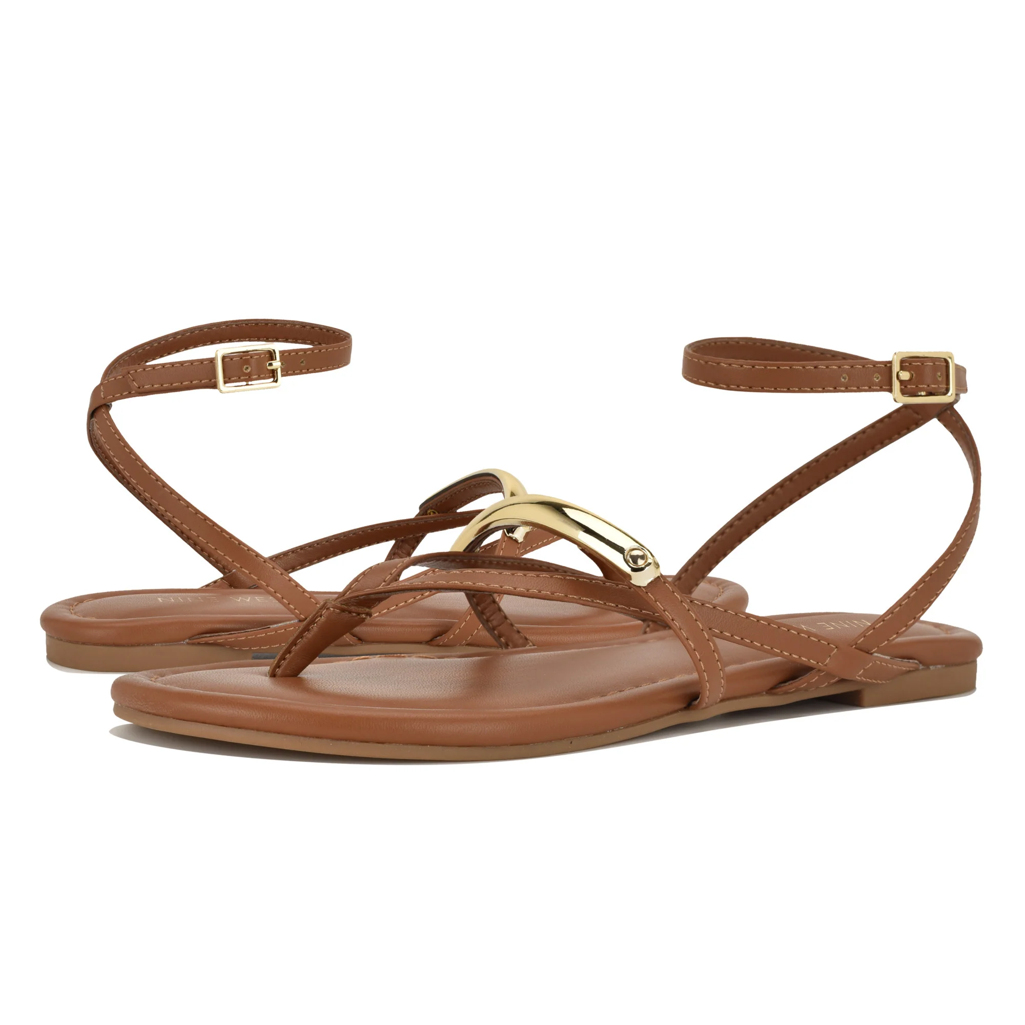NINE WEST BRETTA3 BROWN92959/SUPER NAPPA PU - Image 6