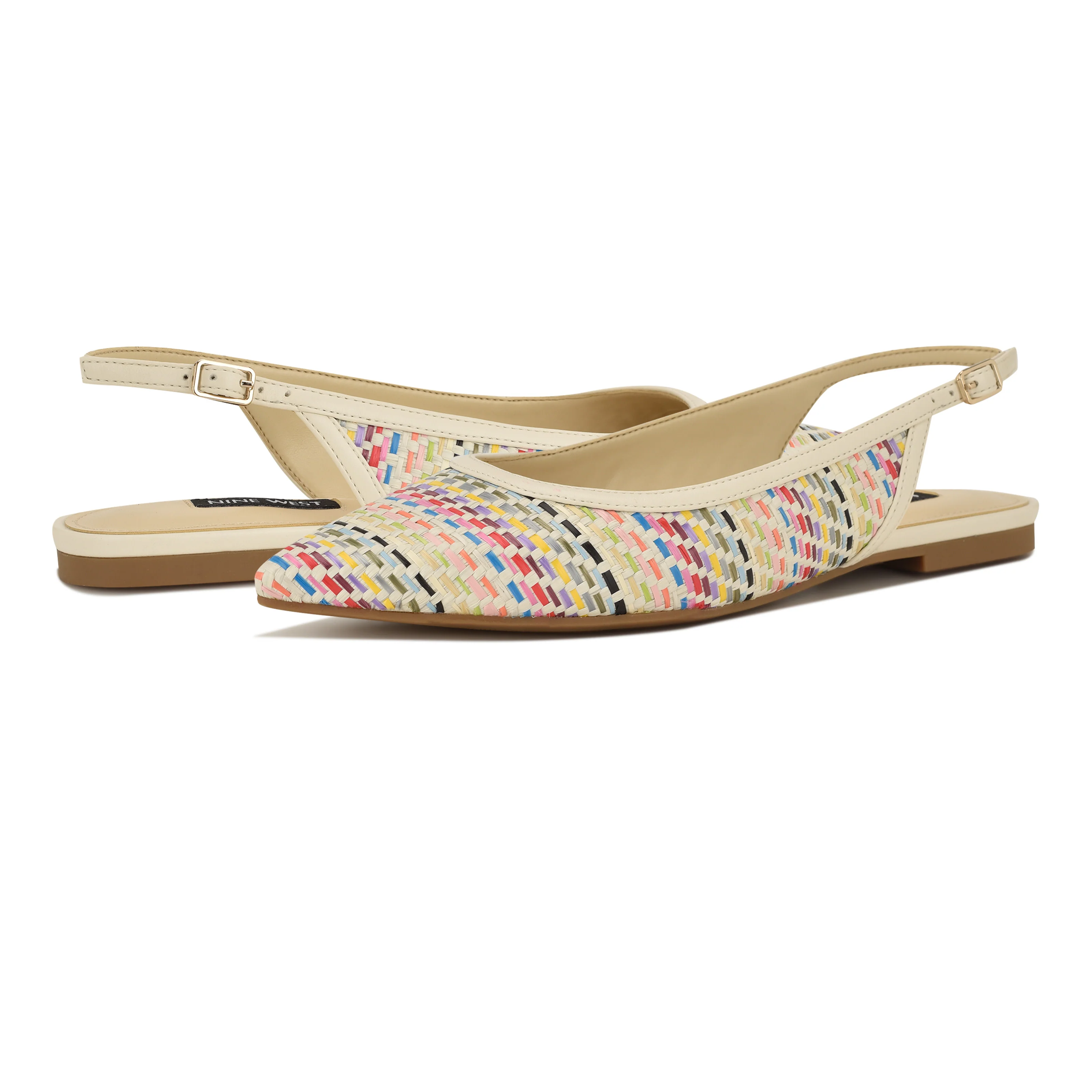 NINE WEST BRIN10 CREAM MULTI/CREAM13205/WOVEN M - Image 7