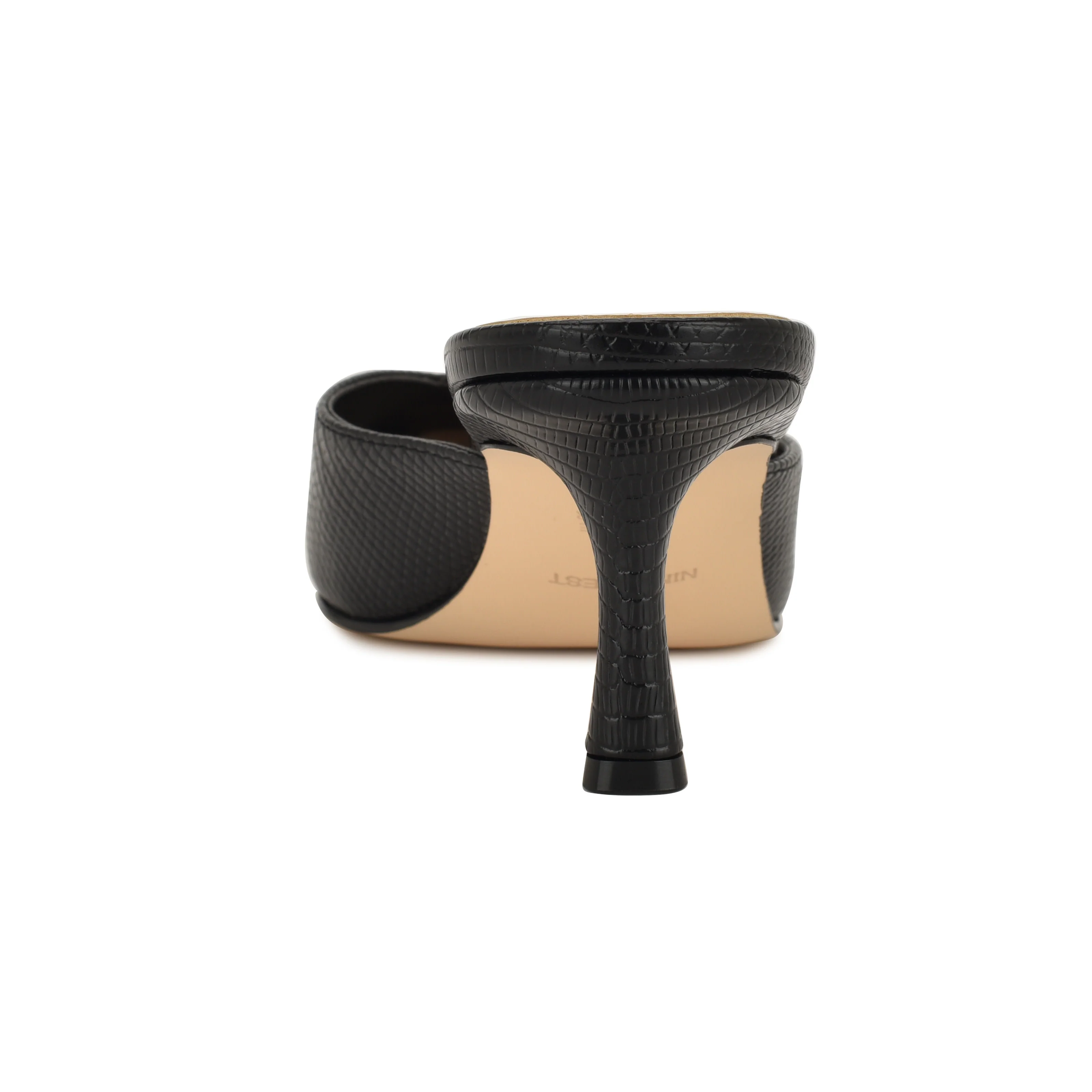 NINE WEST CAMENLA3 BLACK/SHINY LIZARD PU2056/2 - Image 3