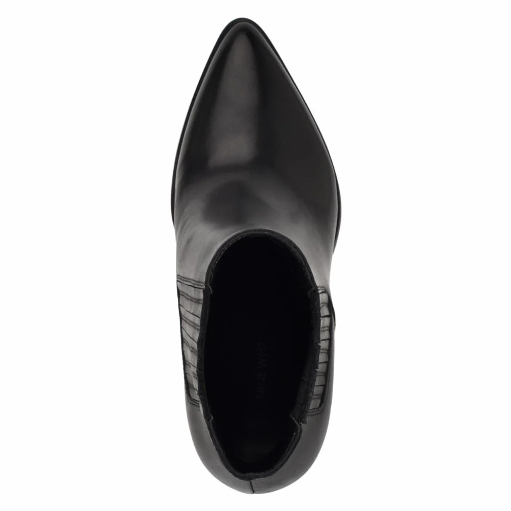 Nine West CLEEO BLACK/BRYANT LEATHER (GR) - Image 4