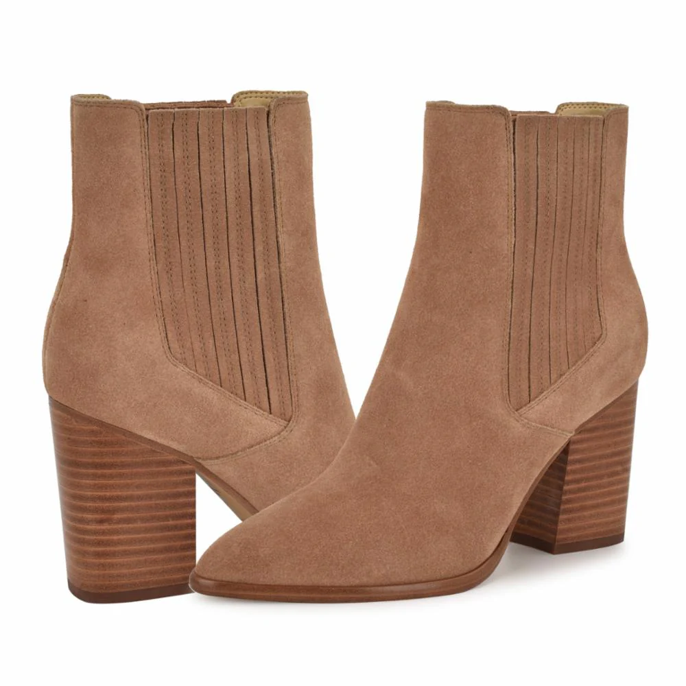 Nine West CLEEO COGNAC90462/OIL RICH SUEDE (GR - Image 6