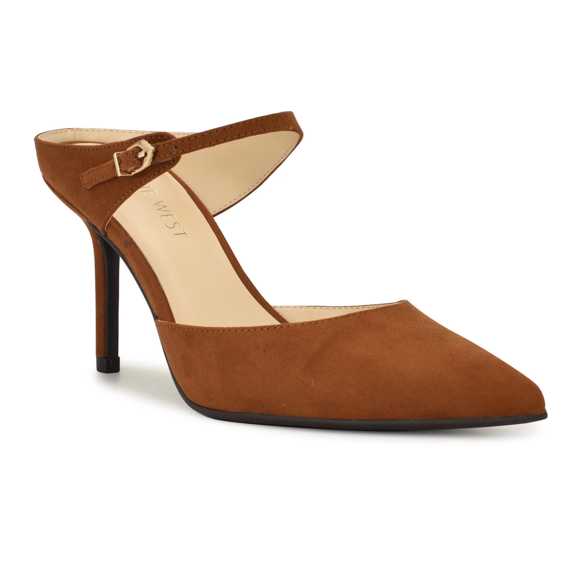 Nine West DAKKA2 COGNAC67376/NEW CAMOSCIO SUEDE - Image 2