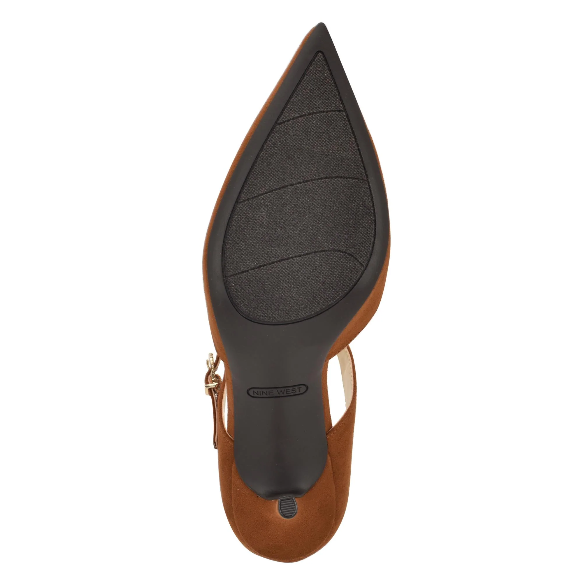 Nine West DAKKA2 COGNAC67376/NEW CAMOSCIO SUEDE - Image 5