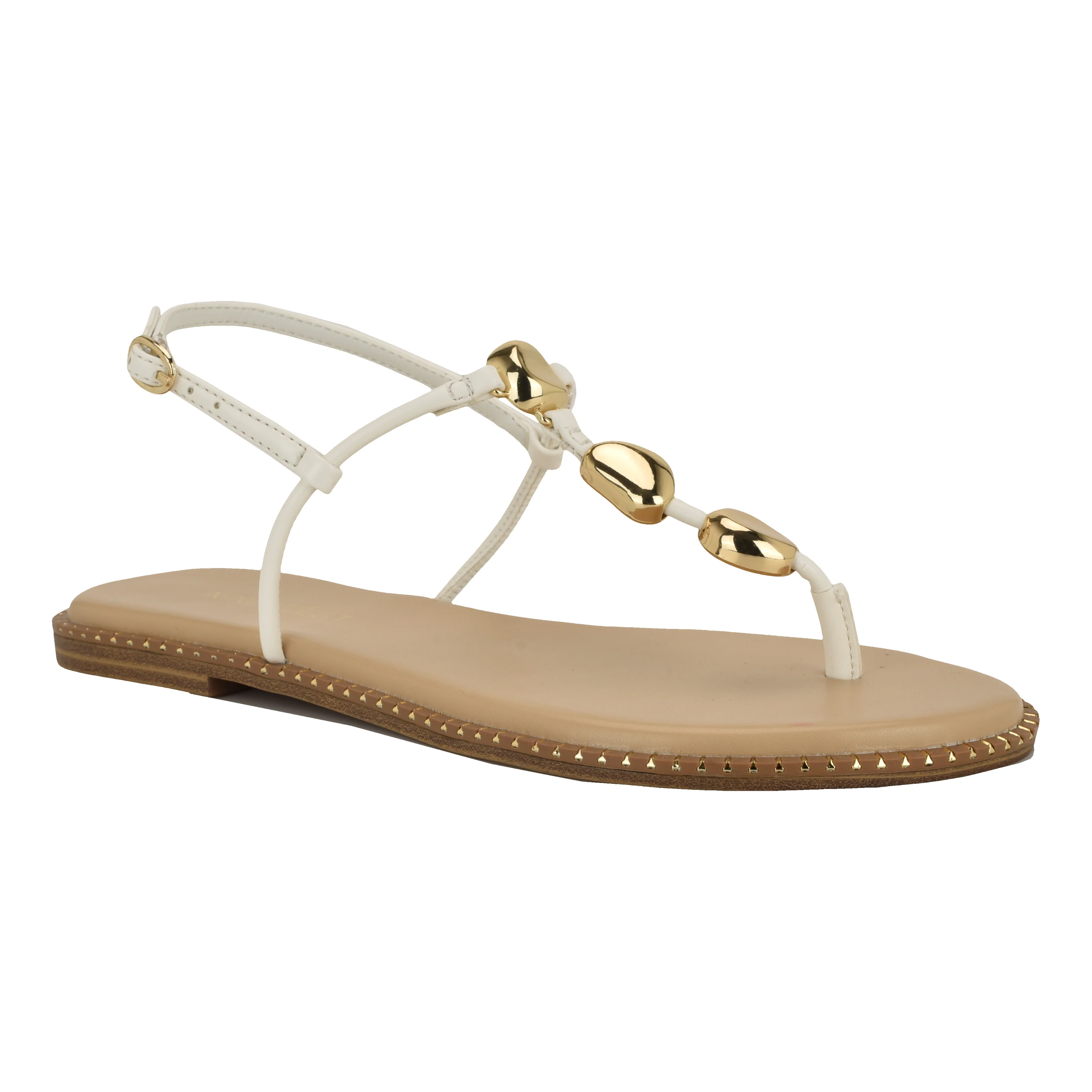 NINE WEST DERIKA3 WHITE/SHINY SUPER NAPPA PU - Image 2