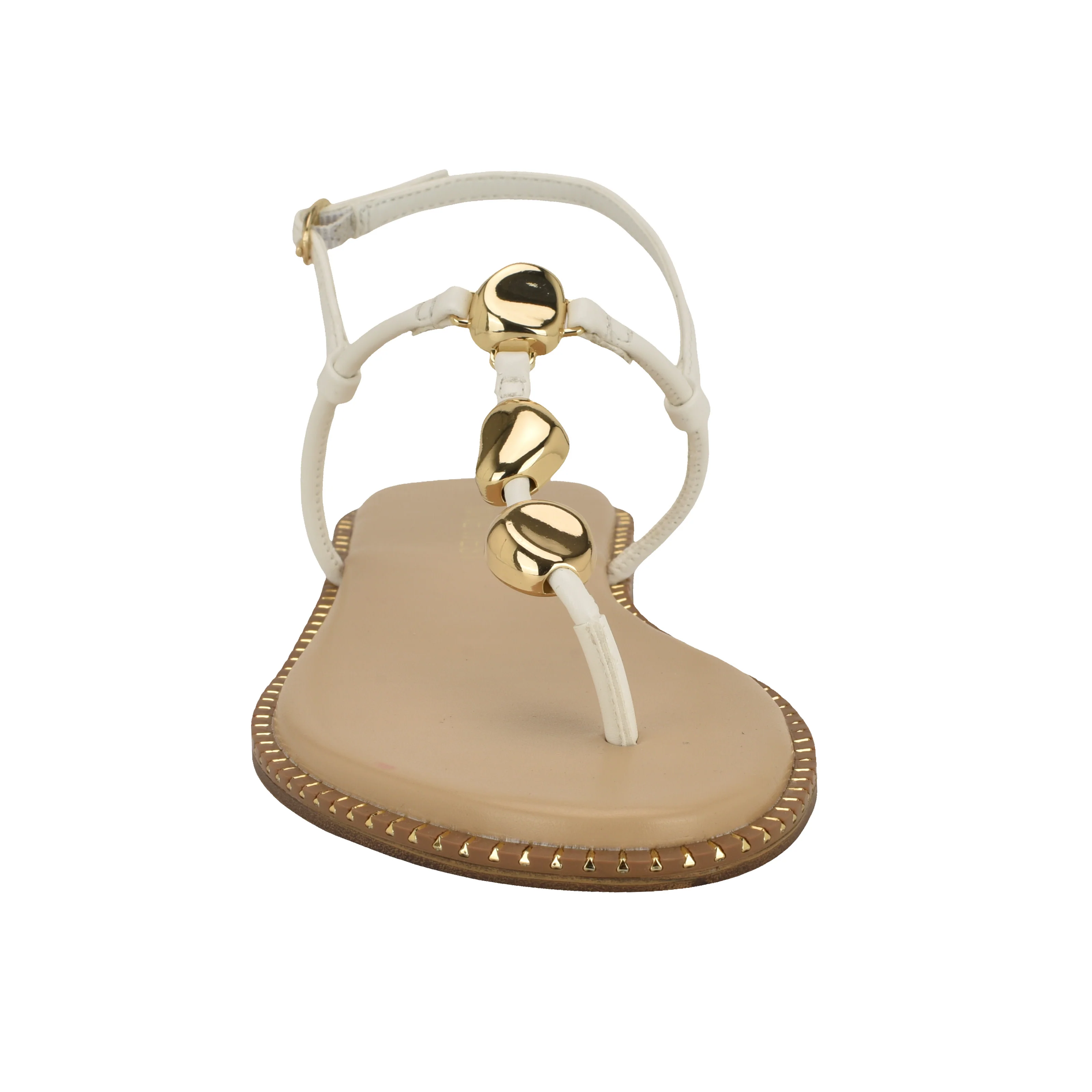 NINE WEST DERIKA3 WHITE/SHINY SUPER NAPPA PU - Image 4