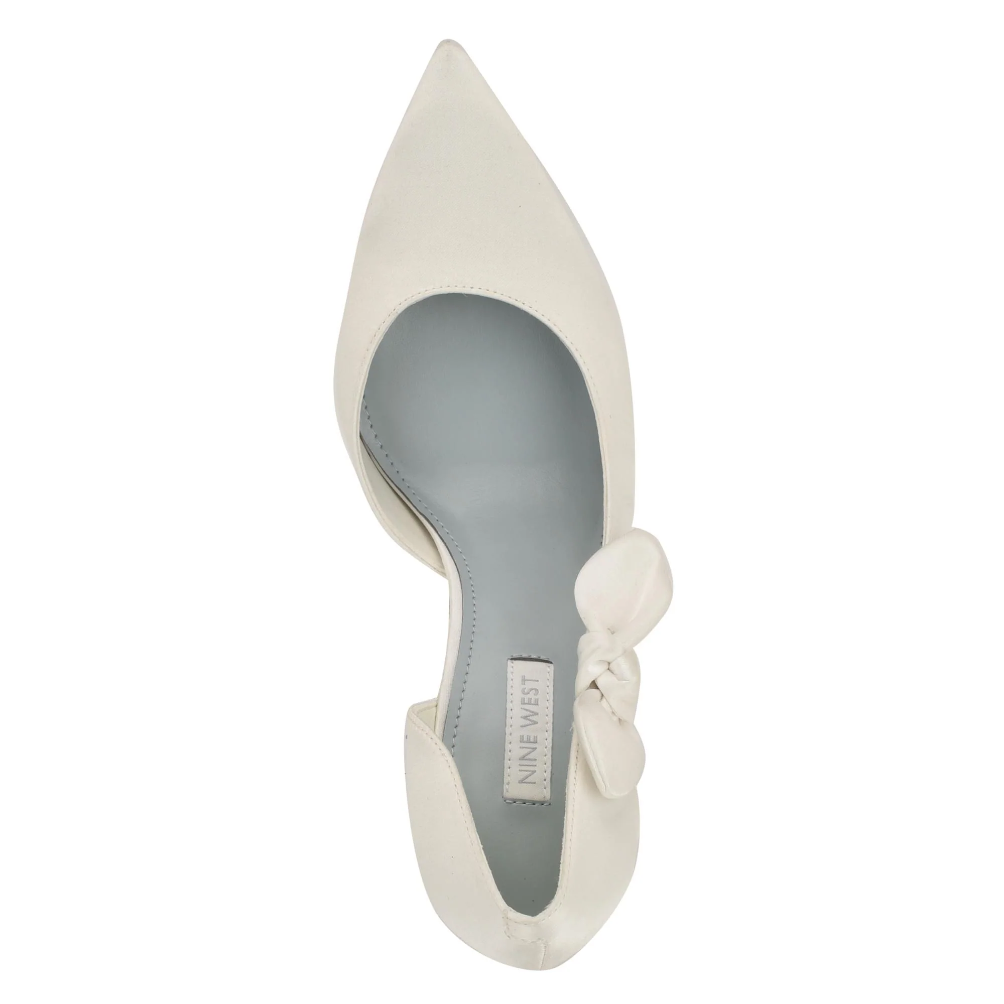 Nine West FHALON7 WHITE/ELEGANT LUX SATIN VF - Image 4