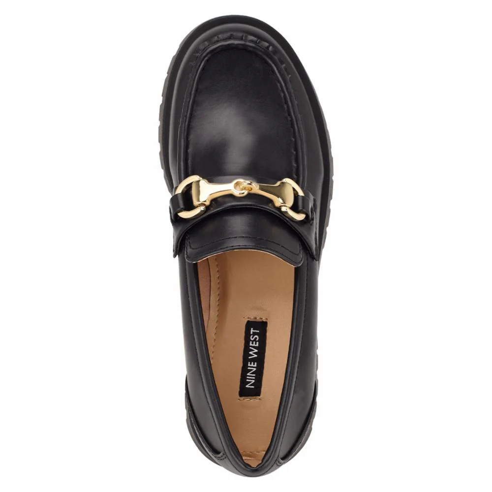 Nine West GONEHME3 BLACK/BURNISH SOFT PU - Image 4