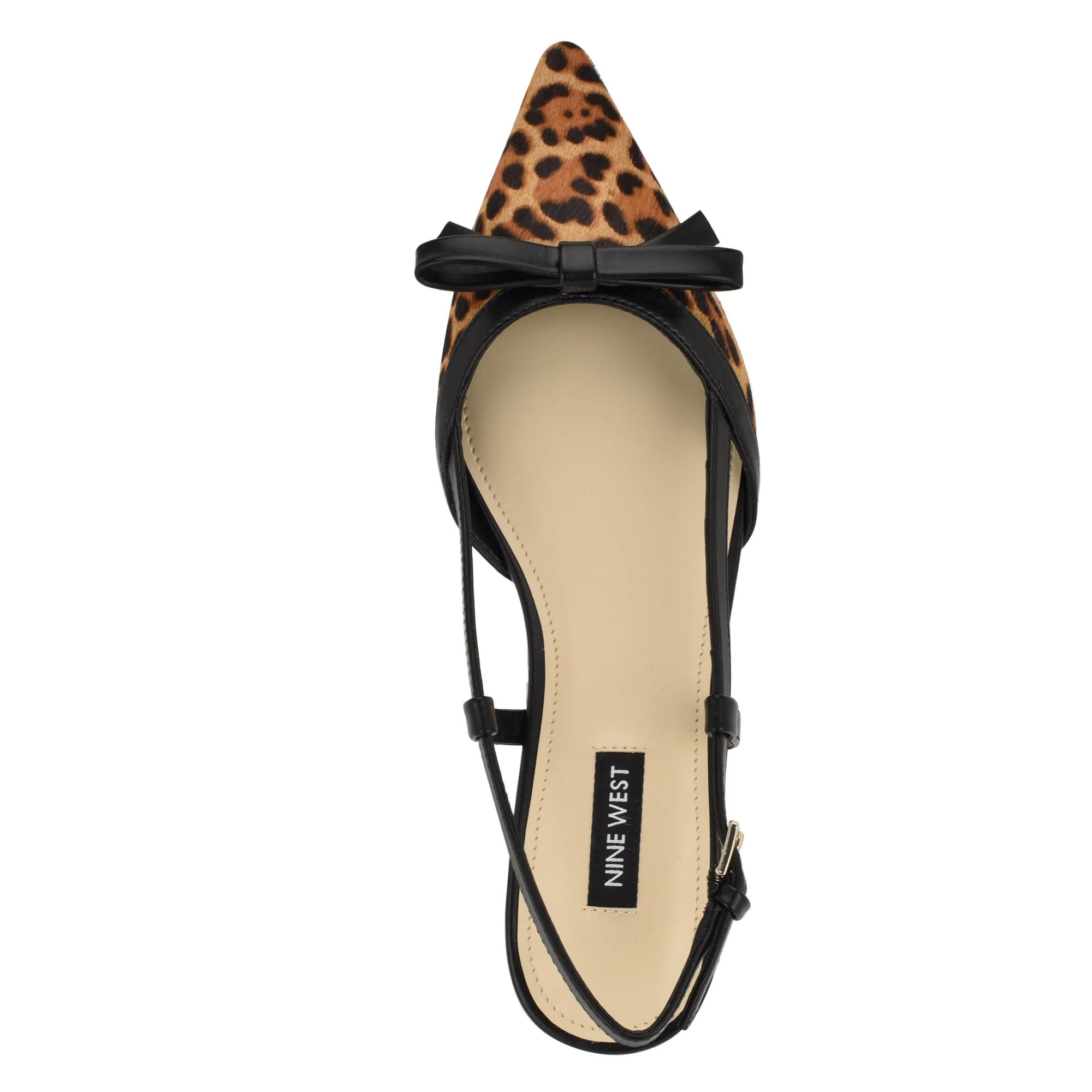 Nine West GREAN5 NATURAL MULTI/BLACK/MINI WESTW - Image 4