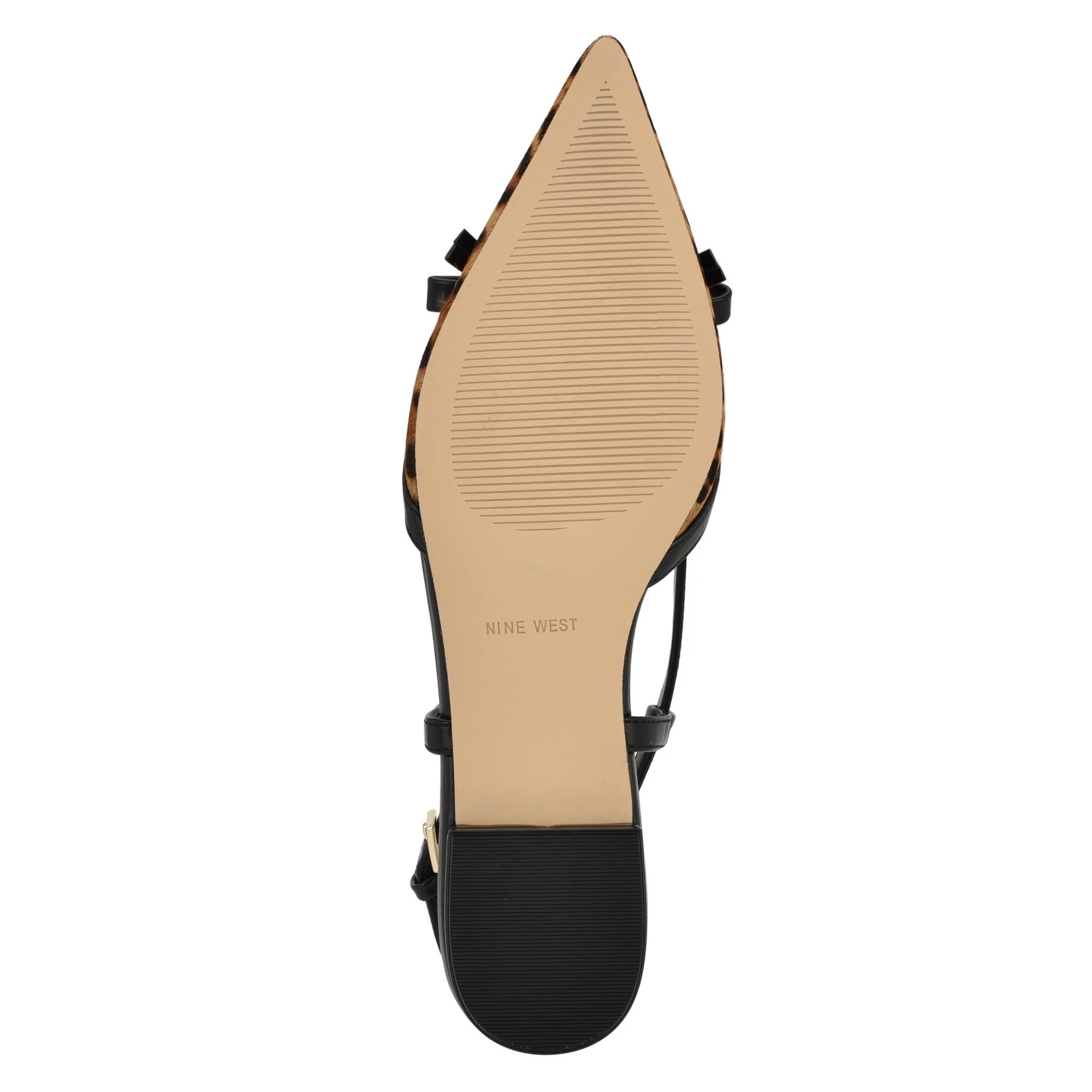Nine West GREAN5 NATURAL MULTI/BLACK/MINI WESTW - Image 5