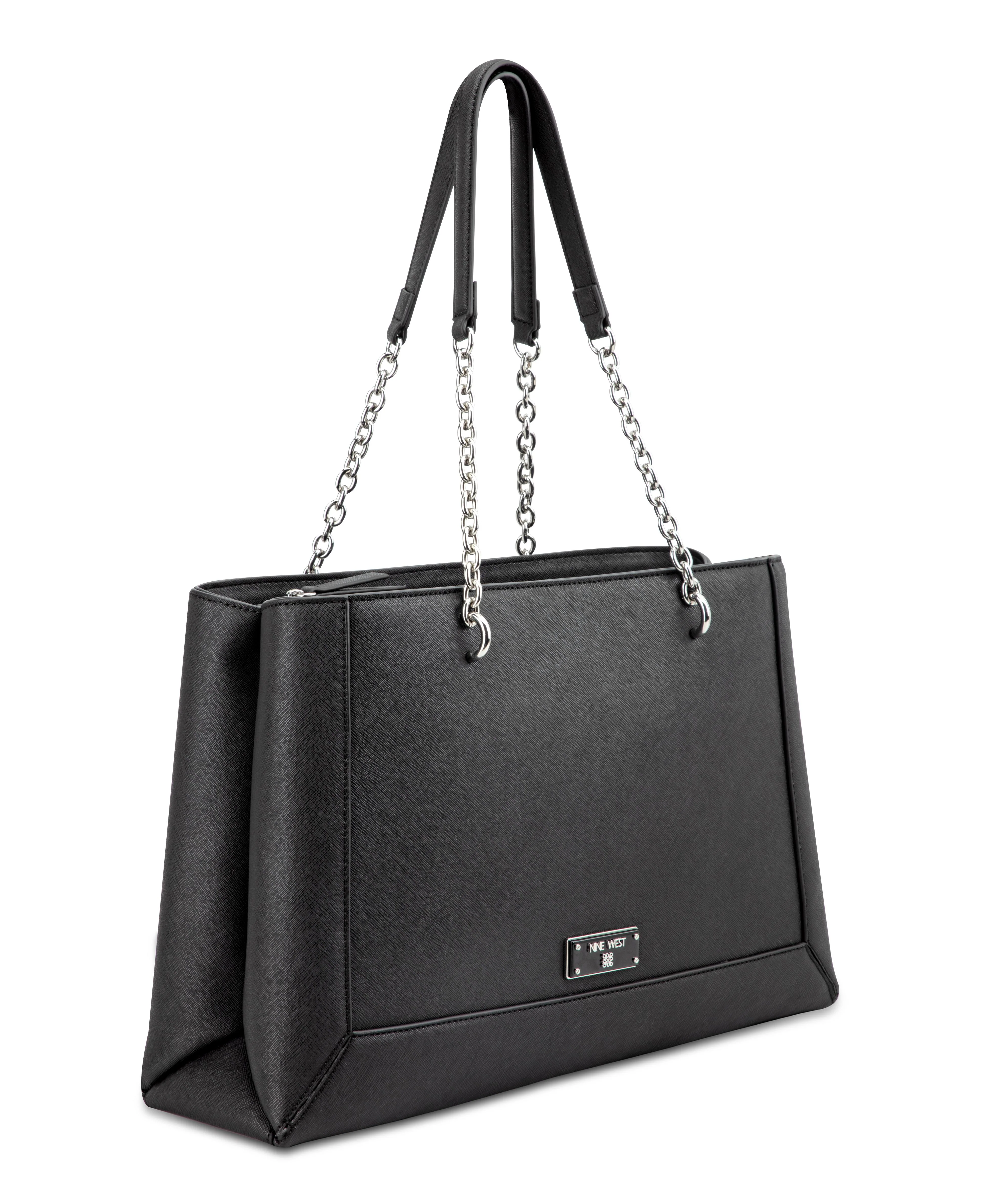Nine West Handbags ANNICA 2 COMP TOTE BLACK - Image 2