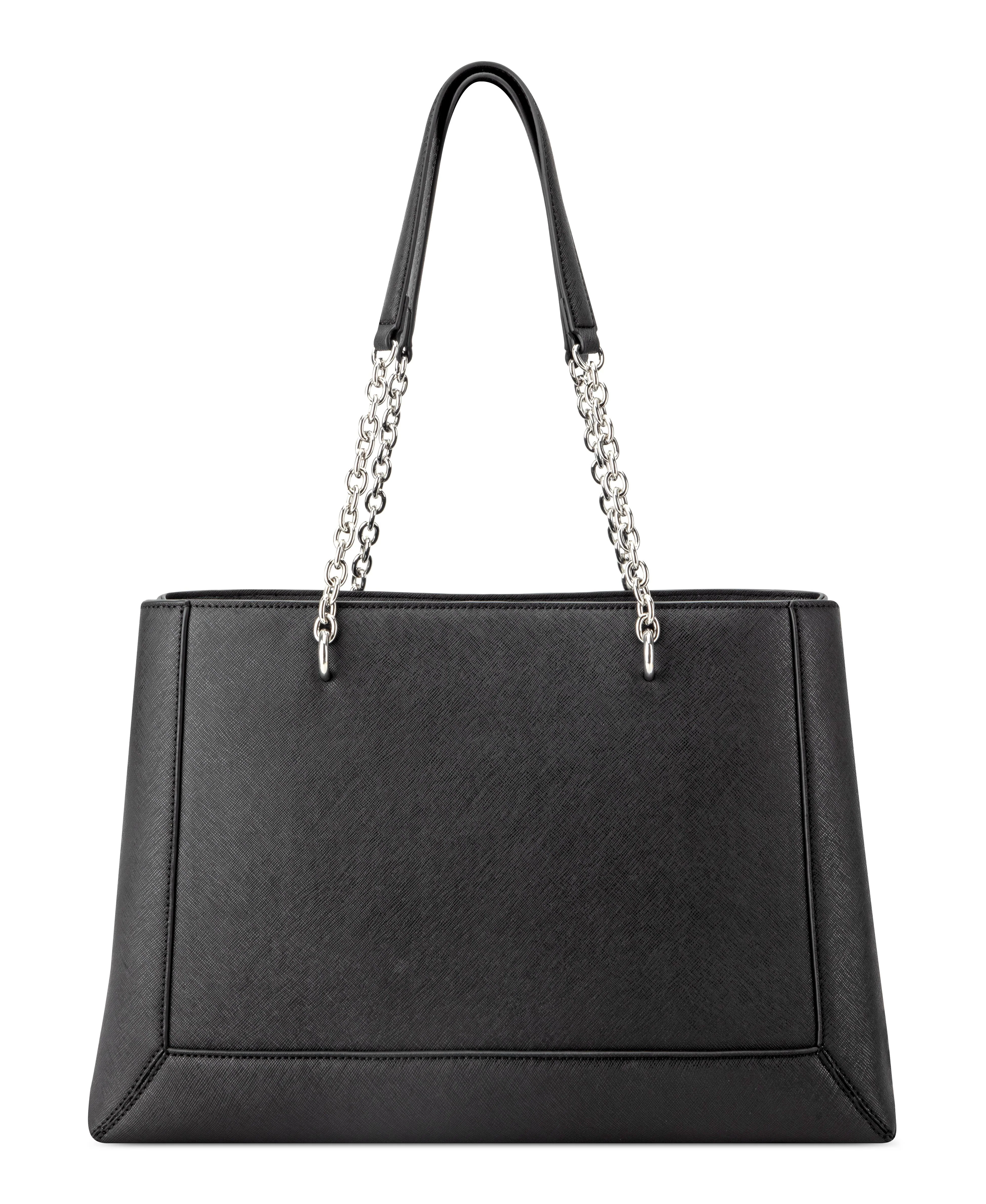 Nine West Handbags ANNICA 2 COMP TOTE BLACK - Image 3