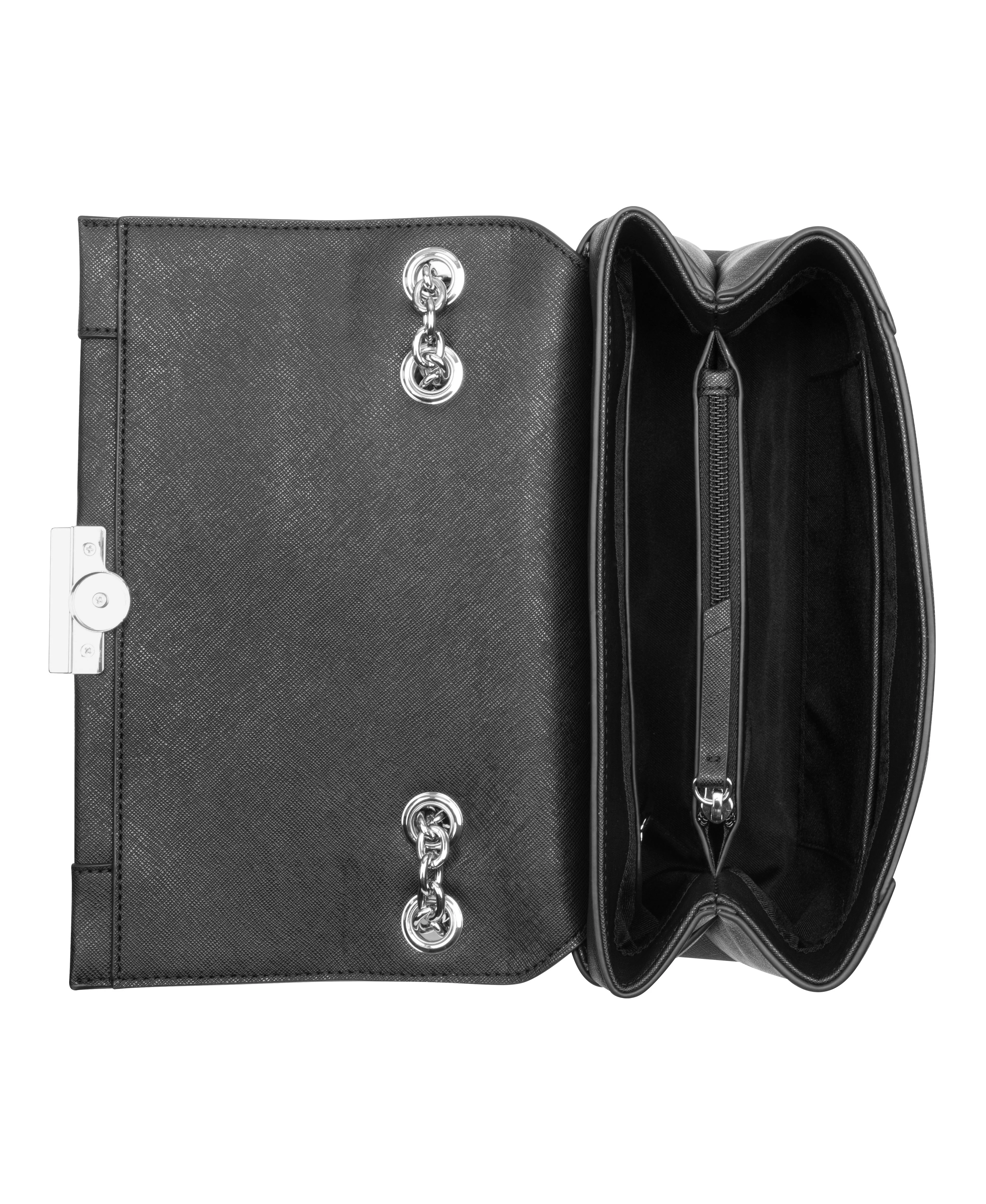 Nine West Handbags ANNICA CONVERTIBLE XBODY FLAP BLACK - Image 4
