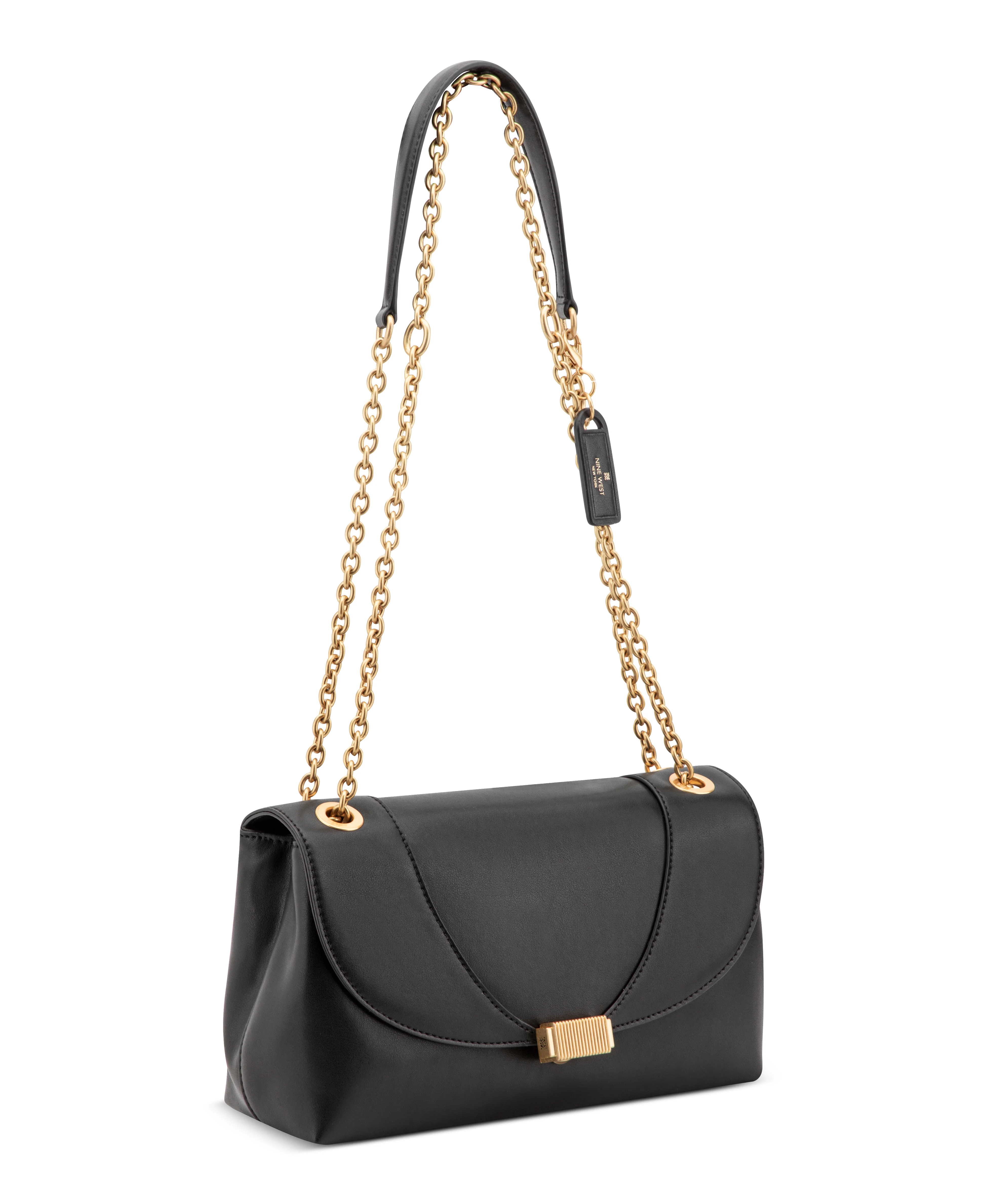 NINE WEST HANDBAGS ARPANA CONVERTIBLE XBODY FLAP BLACK - Image 2