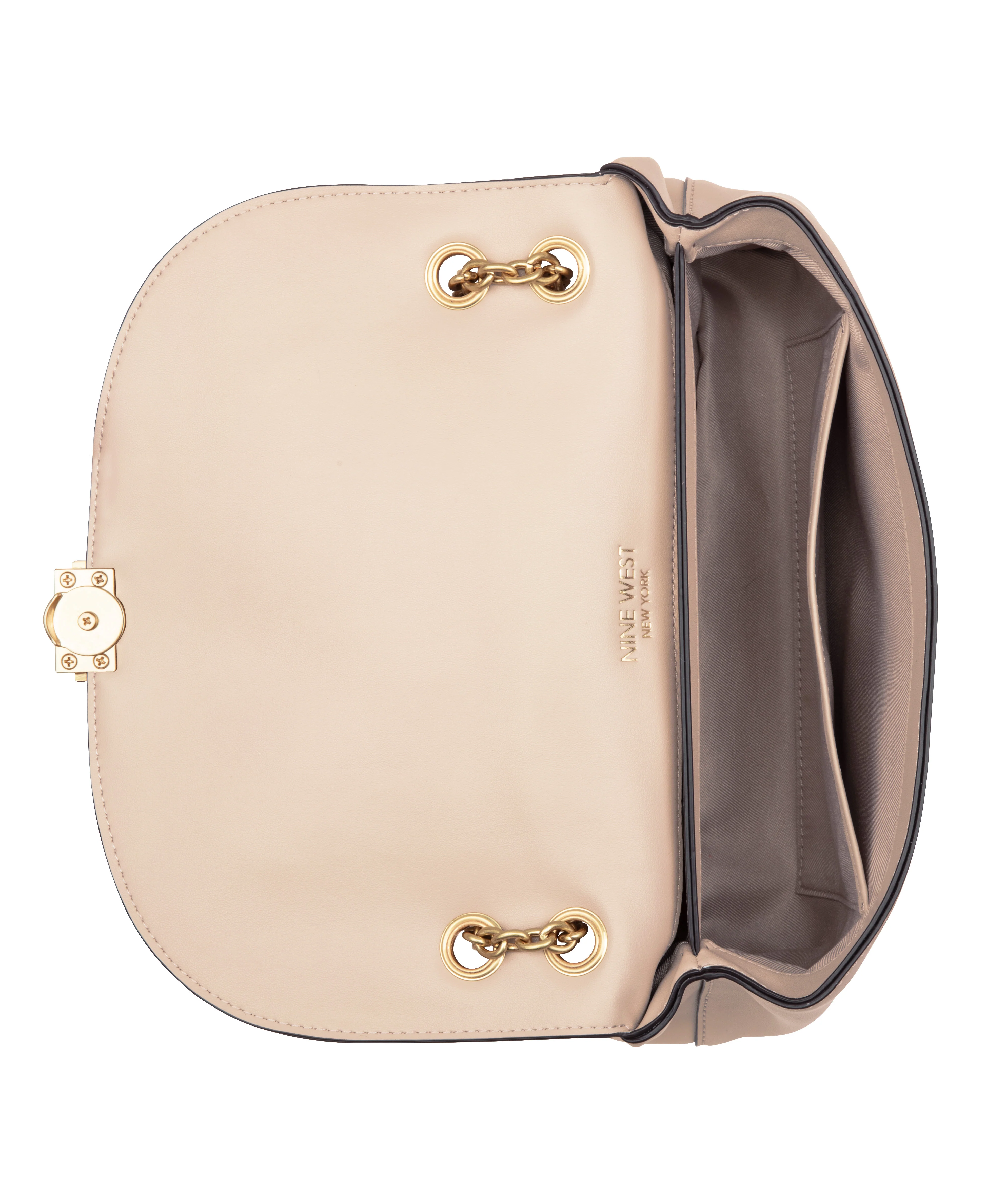 NINE WEST HANDBAGS ARPANA CONVERTIBLE XBODY FLAP FAWN - Image 4