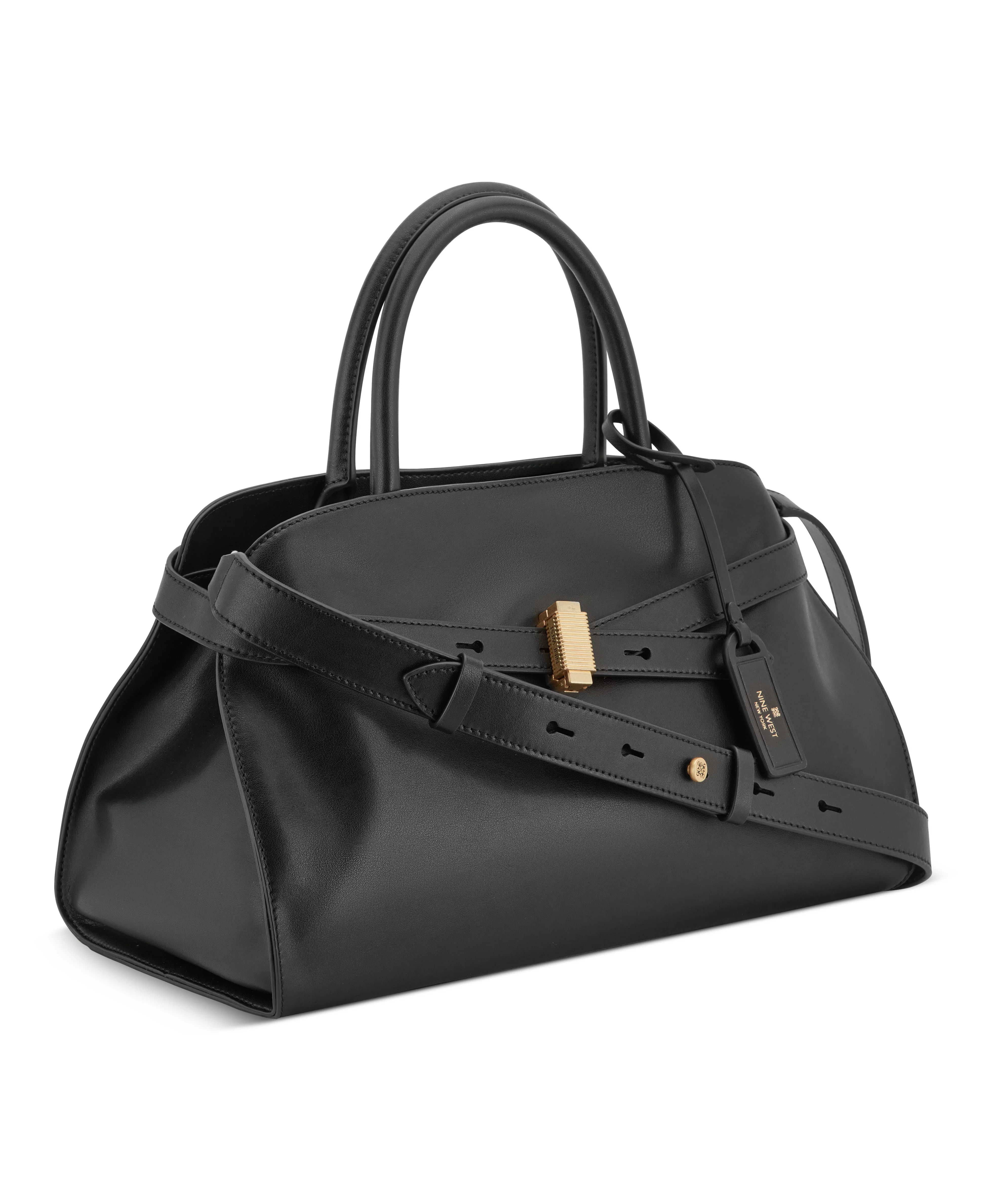 NINE WEST HANDBAGS ARPANA SATCHEL BLACK - Image 2