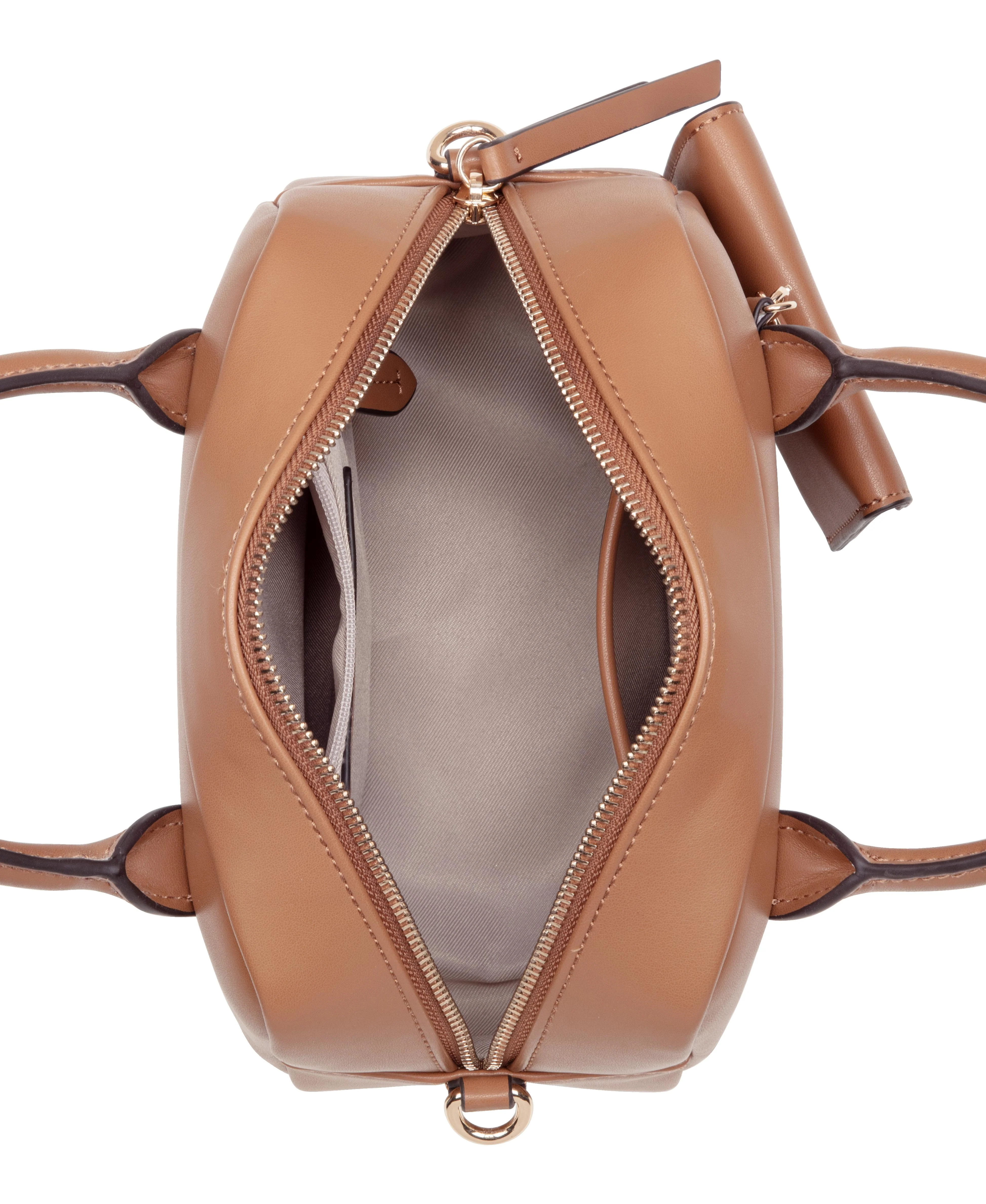 Nine West Handbags BECHER MINI SATCHEL BRANDY - Image 4