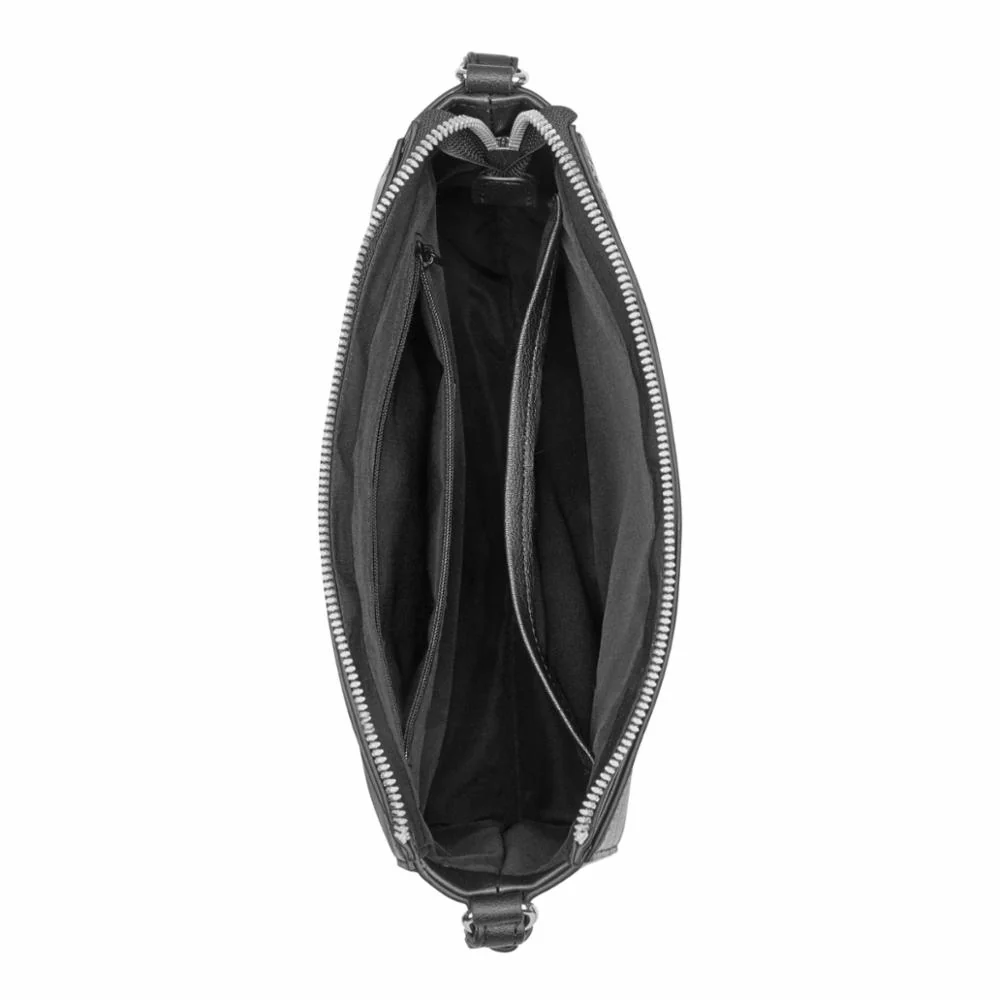 Nine West Handbags BOWIE MINI TOP ZIP CROSSBODY BLACK - Image 4