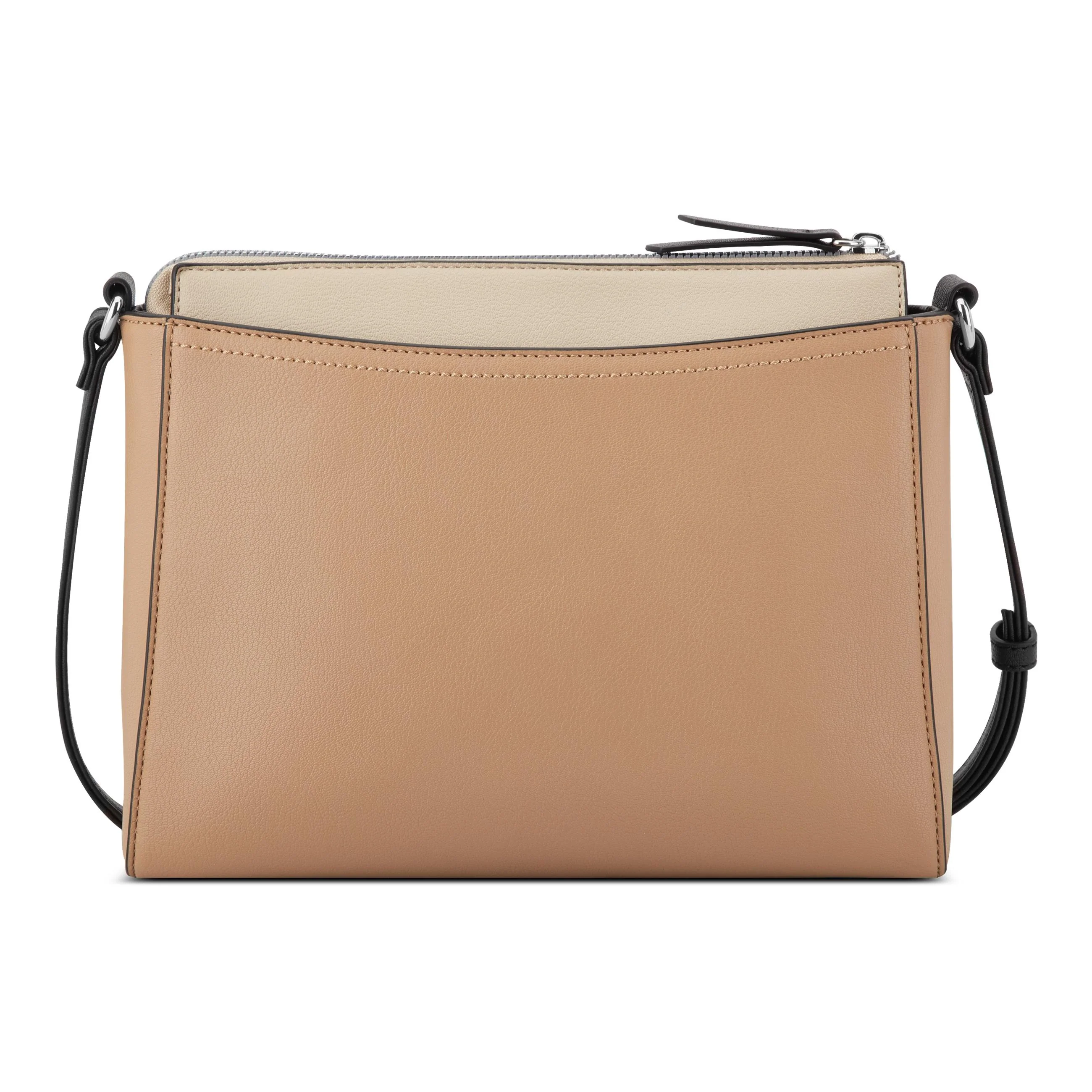 Nine West Handbags BOWIE MINI TOP ZIP CROSSBODY DK KHAKI MULTI - Image 2