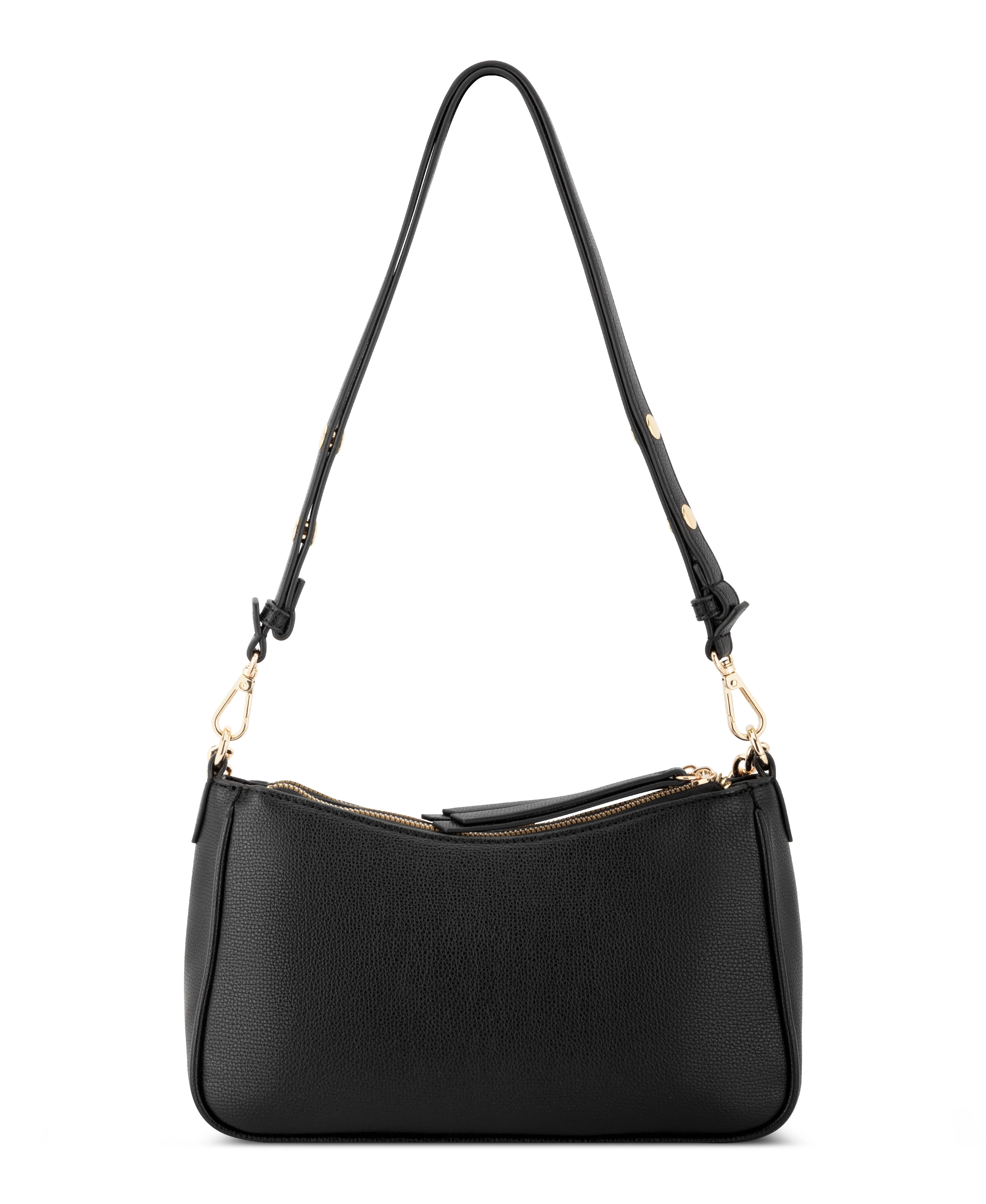 NINE WEST HANDBAGS DENZIELLE CONVERTIBLE SHOULDER BLACK - Image 3