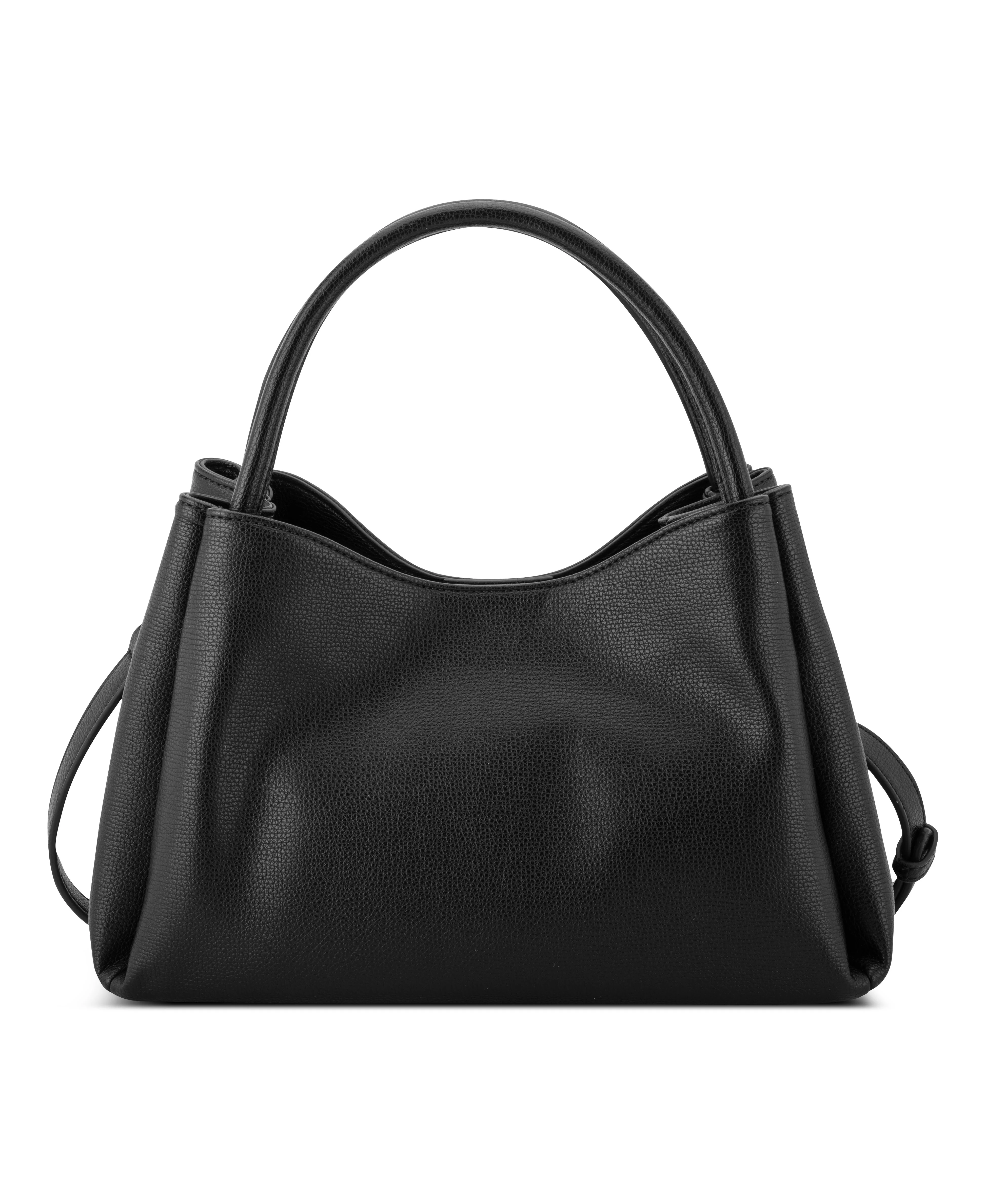 NINE WEST HANDBAGS DORSEY SATCHEL BLACK - Image 3