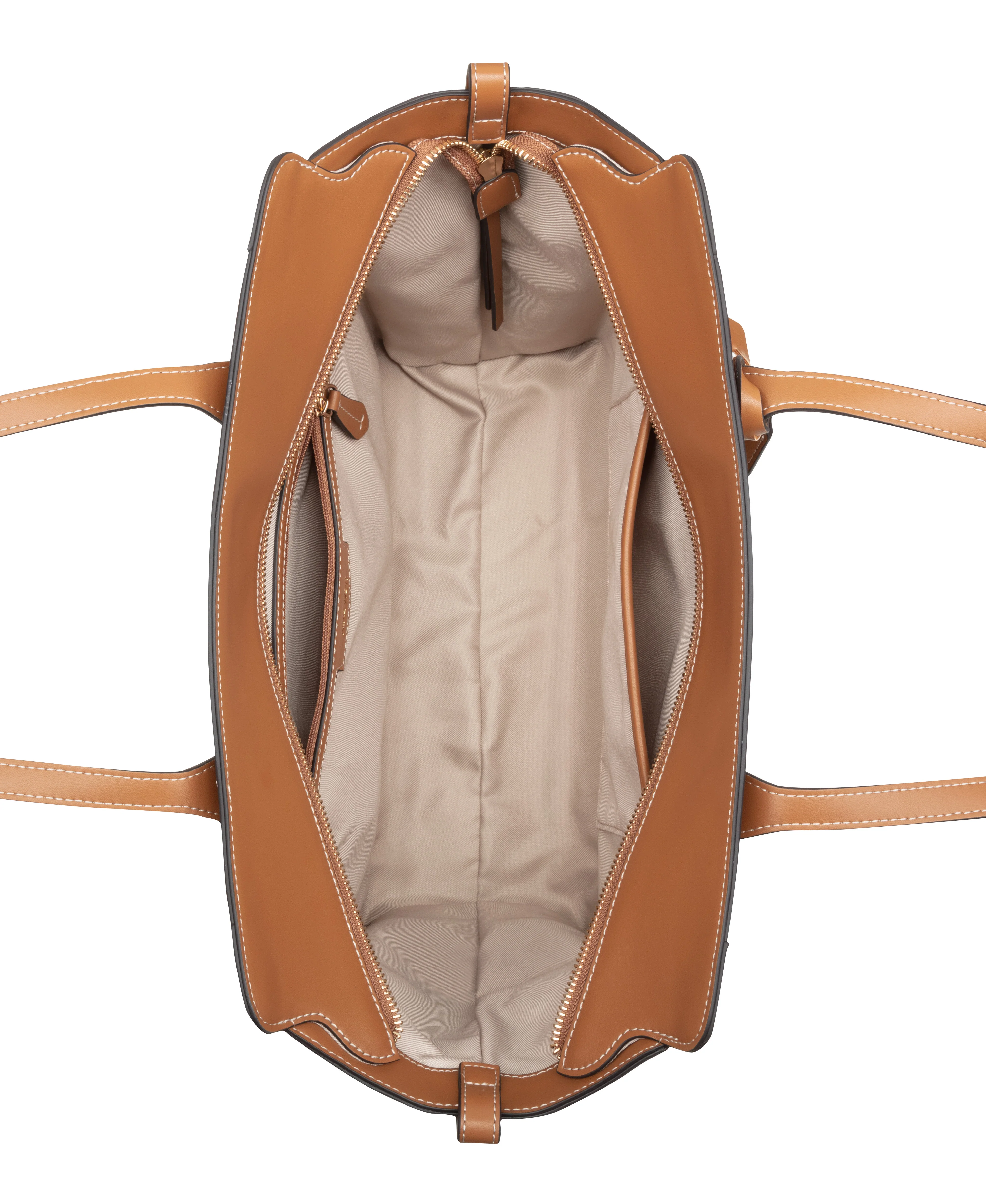 NINE WEST HANDBAGS FLEURA TOTE BRANDY - Image 4