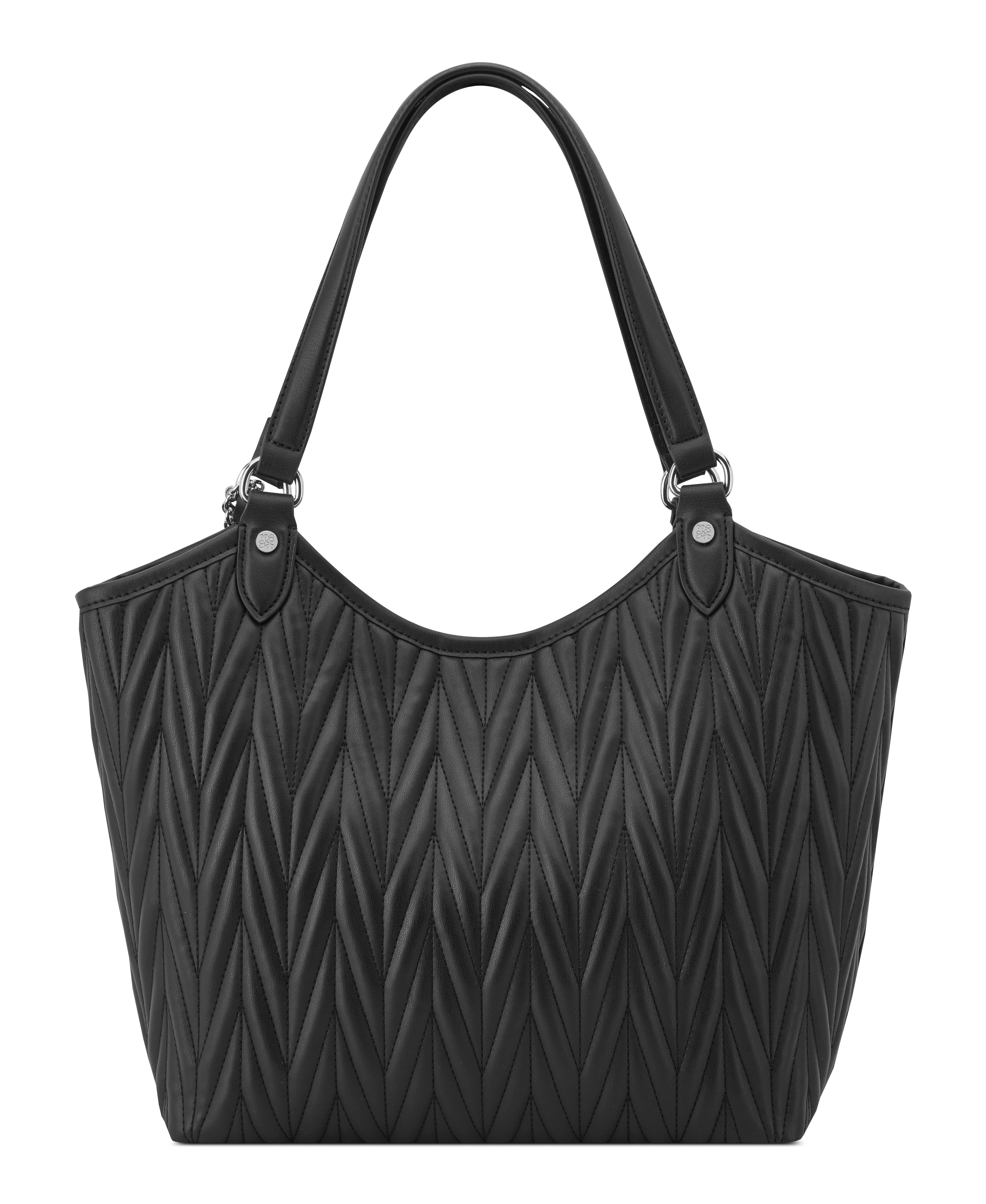 Nine West Handbags JASLEE 2 IN 1 TOTE BLACK - Image 3