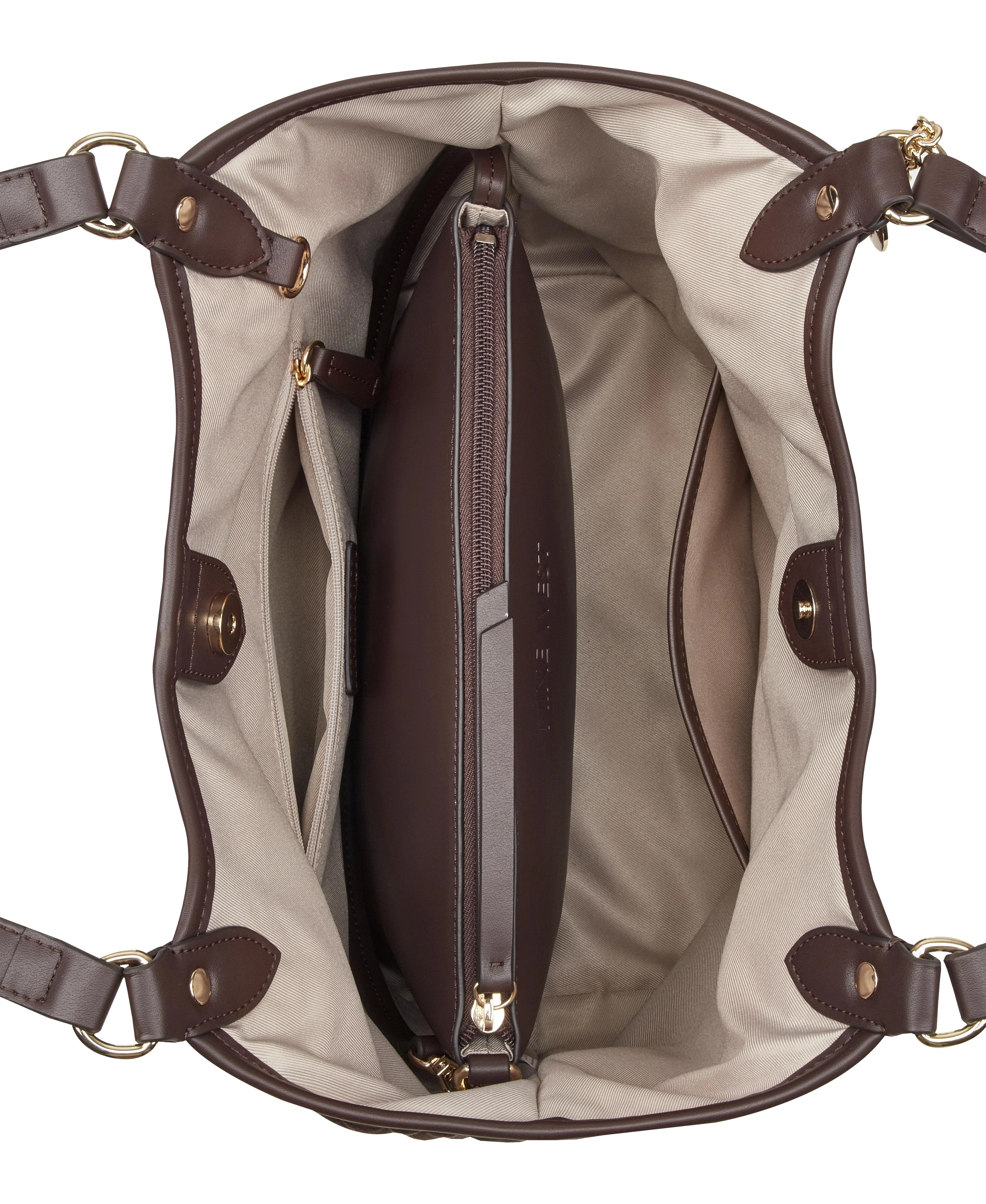 Nine West Handbags JASLEE 2 IN 1 TOTE RAISIN - Image 4