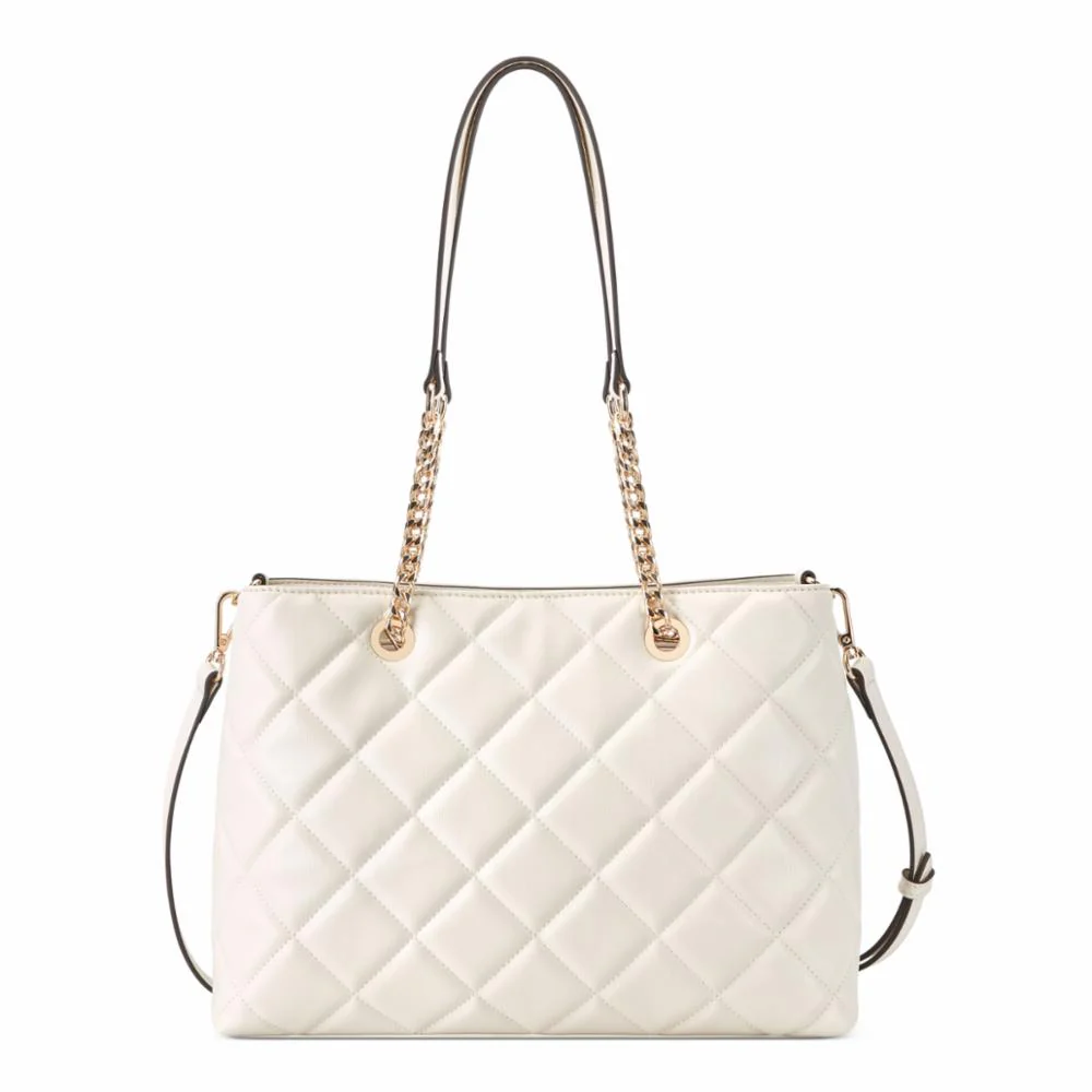 Nine West Handbags MEILANI CARRYALL CHIC CREAM - Image 3