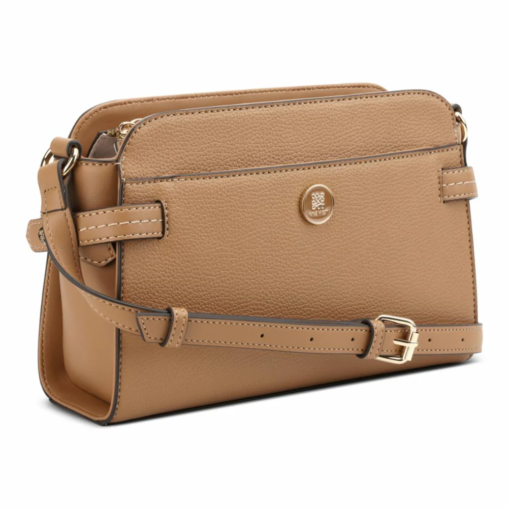 Nine West Handbags NAMI CROSSBODY DARK CAMEL - Image 2