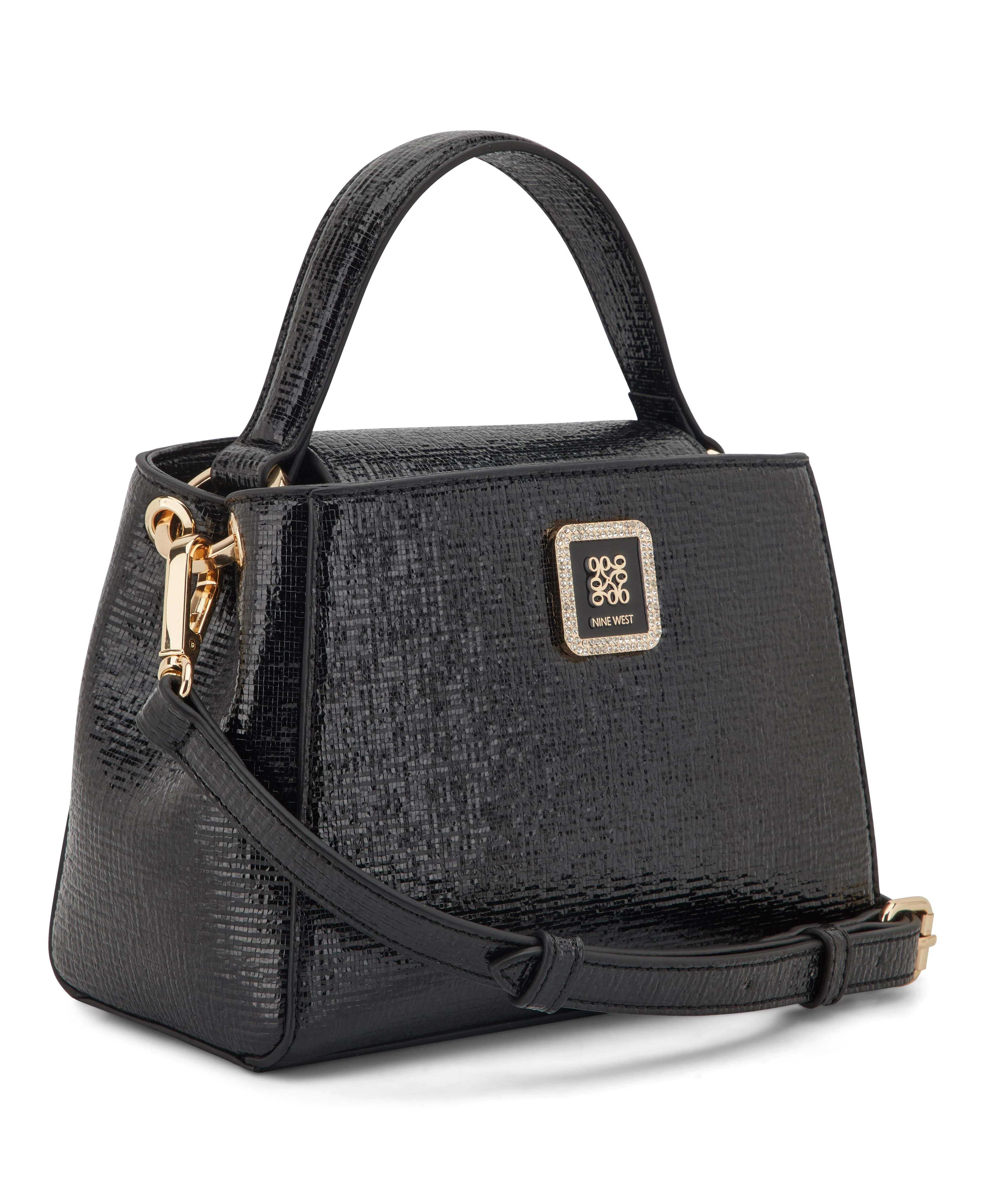 Nine West Handbags NIAMH TOP HANDLE CROSSBODY BLACK - Image 2