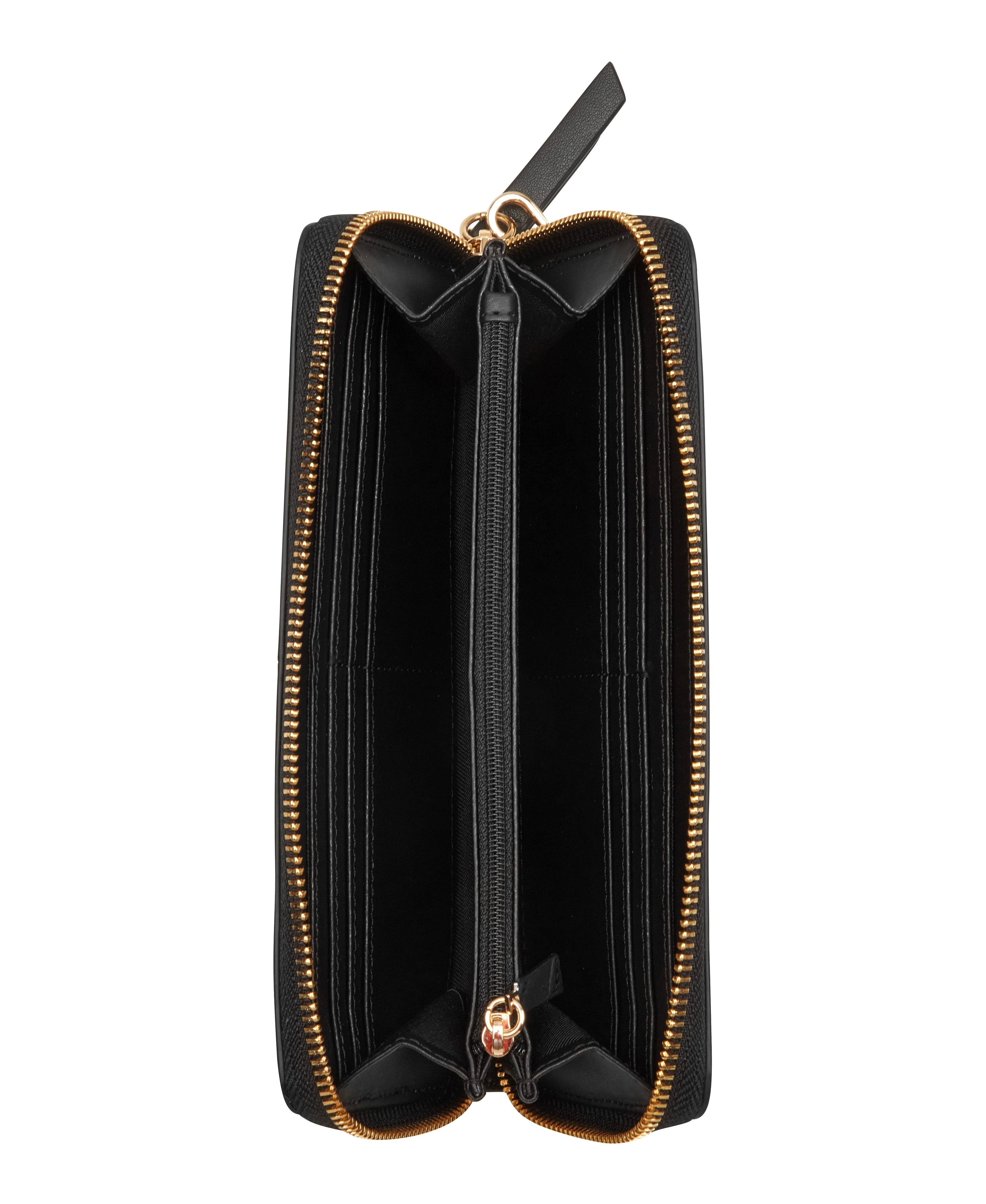 Nine West Handbags PAXTIN SLG ZIP ARND WRLT WLLT BLACK - Image 4