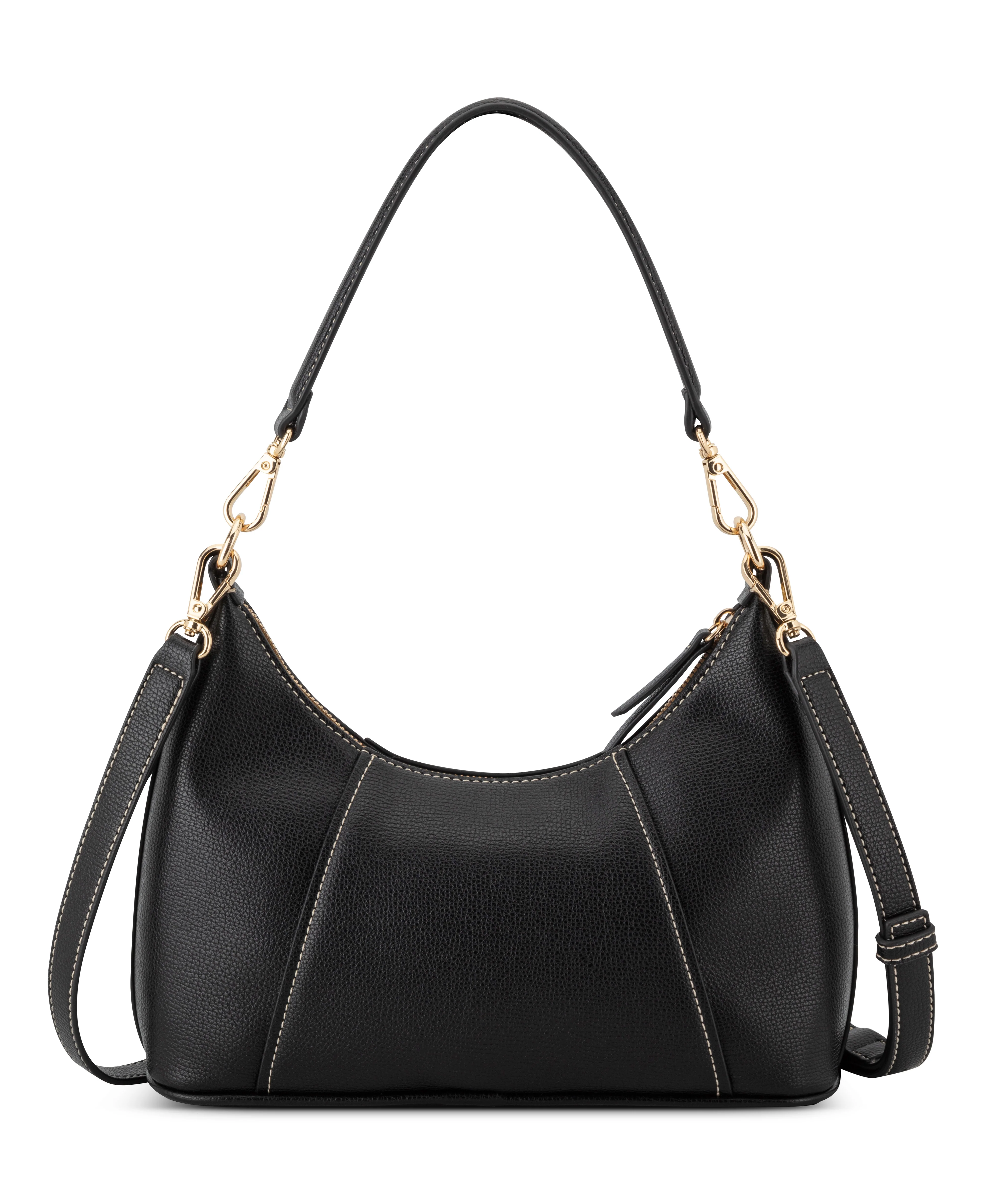 NINE WEST HANDBAGS QUINCIE CONVERTIBLE SHOULDER BLACK - Image 3