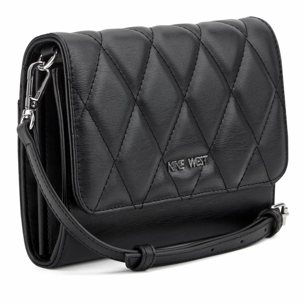 Nine West Handbags QUINTA SLG LRG CLUTCH ORGANZER BLACK - Image 2