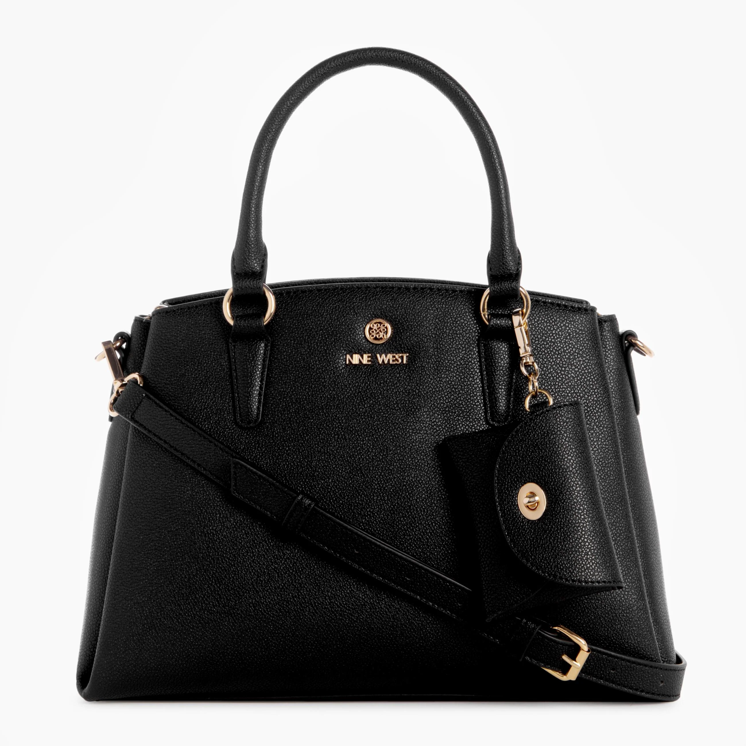 Nine West Handbags SIERA SATCHEL BLACK - Image 4