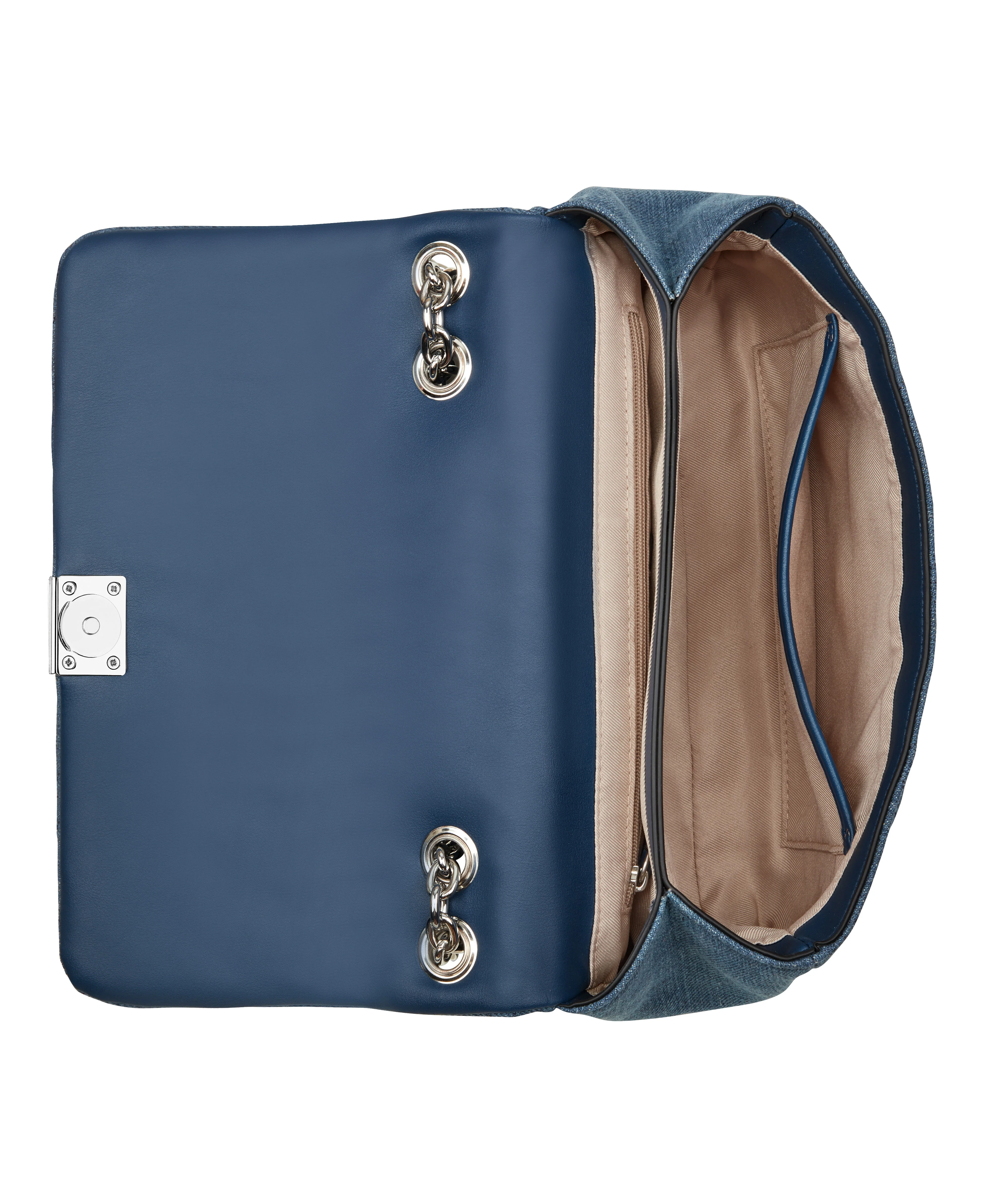 NINE WEST HANDBAGS ULMARA CONVERTIBLE XBODY FLAP DENIM - Image 4