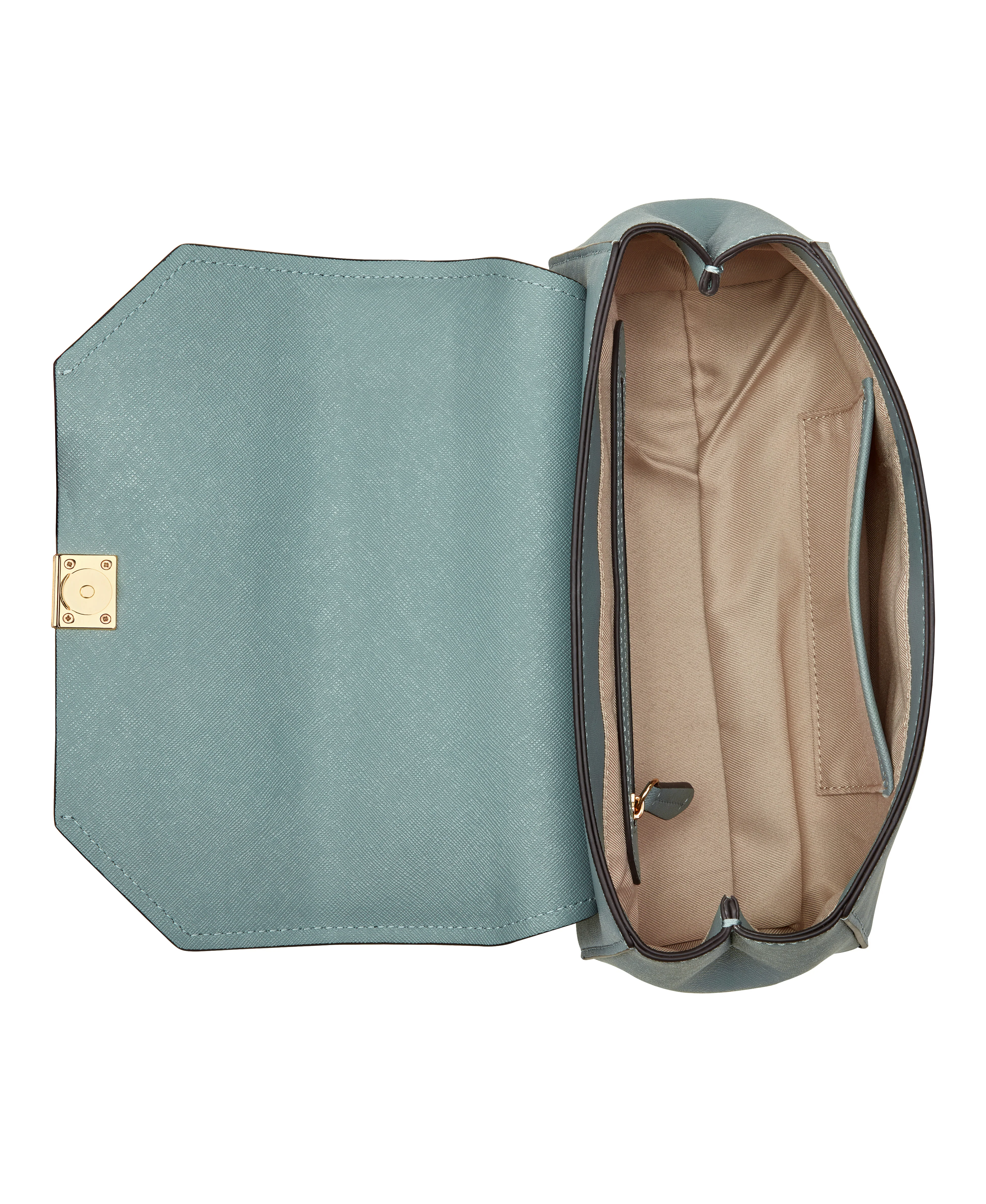 NINE WEST HANDBAGS ZENIA CONVERTIBLE XBODY FLAP ROSEMARY - Image 4